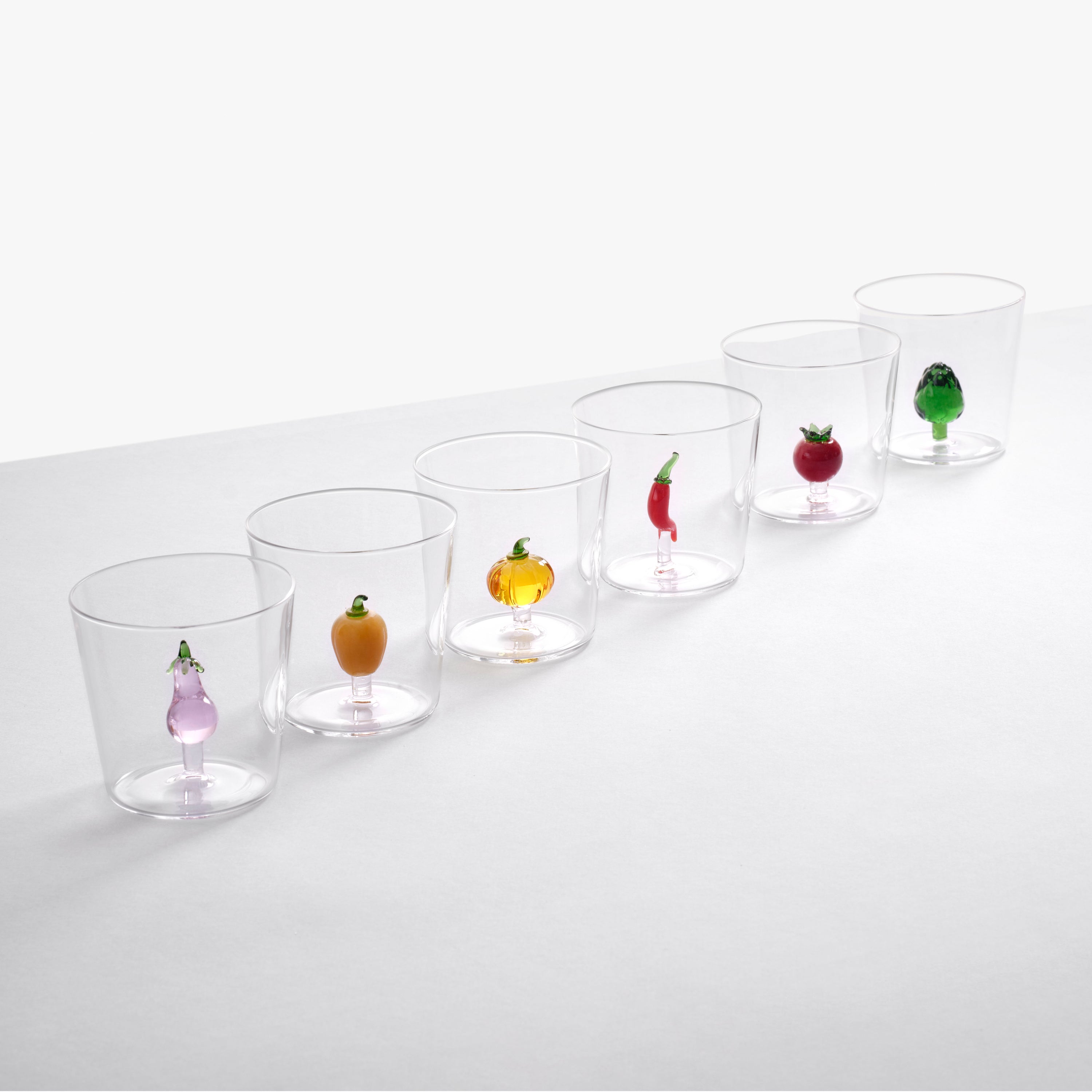 Ichendorf Milano Vegetables Waterglazen - Set van 6