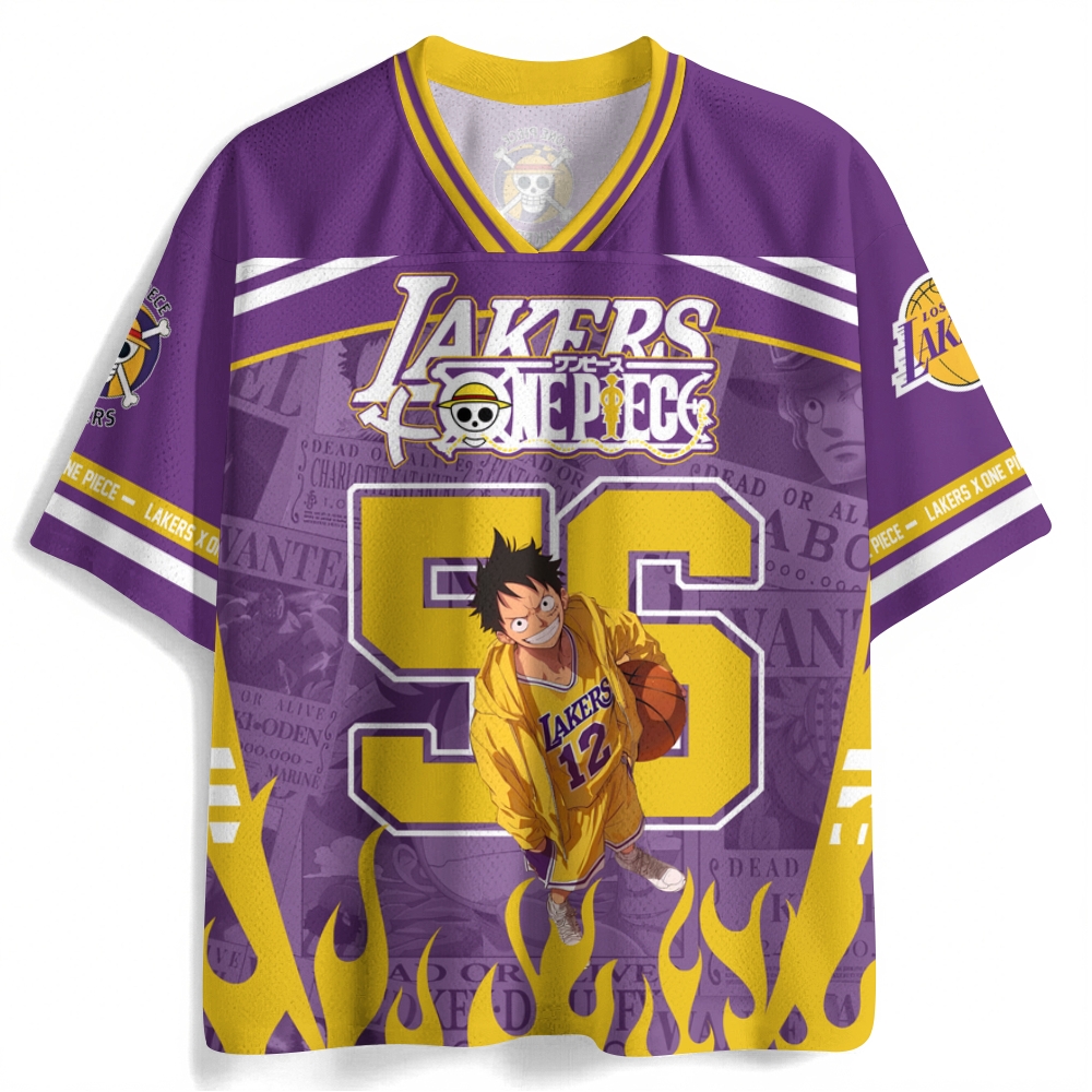 One Piece Anime Football Jersey