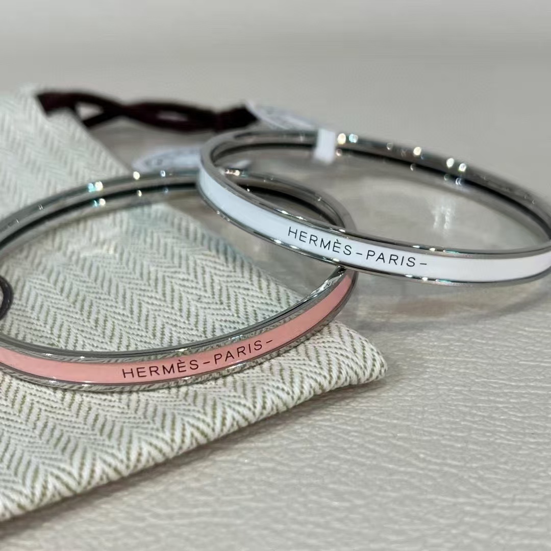 Hermes Colorful Enamel Bracelet Bangle - Original Replica Club