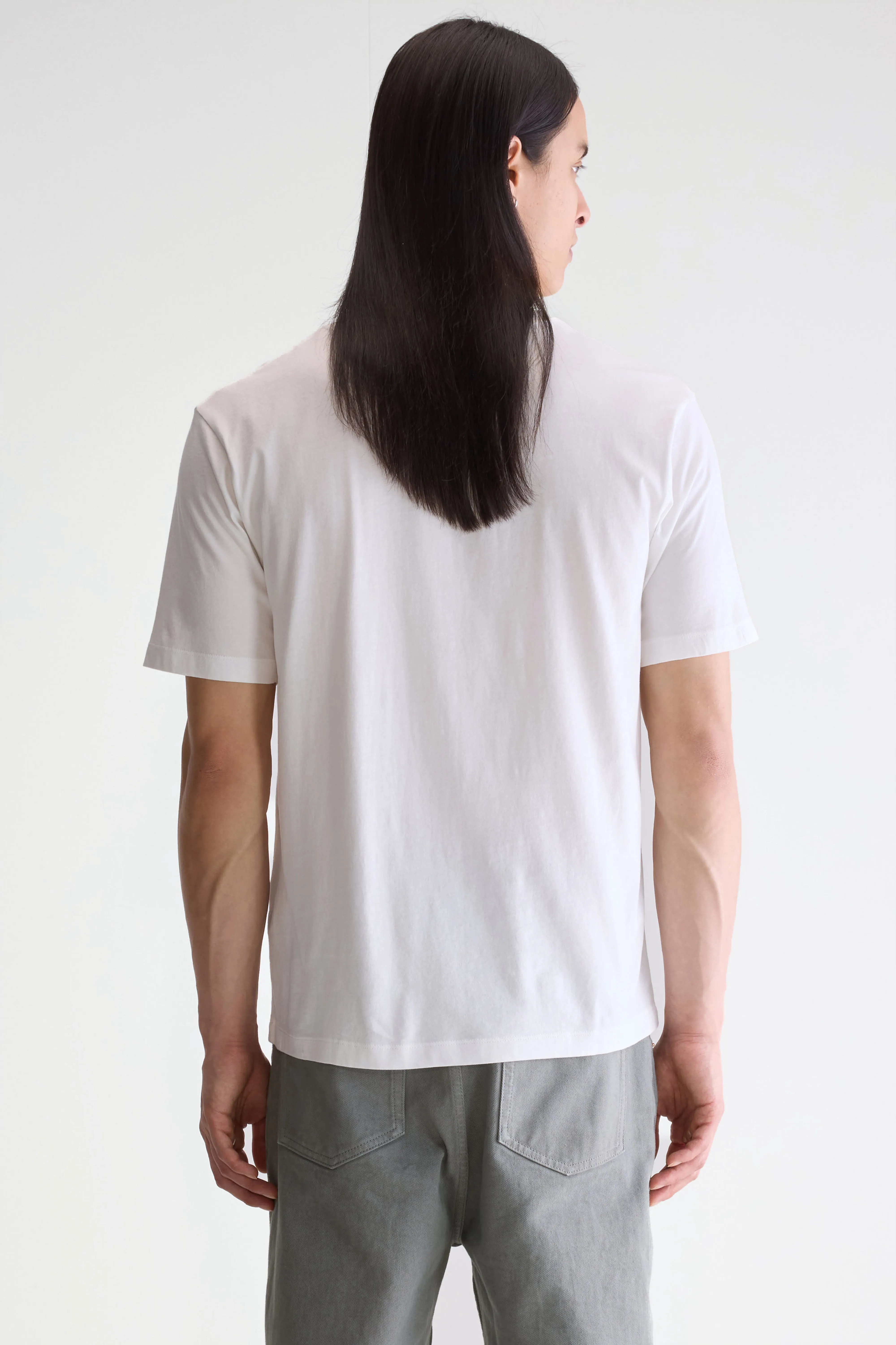 Bellerose Vinx vintage white short-sleeve t-shirt (242 / M / VINTAGE WHITE)