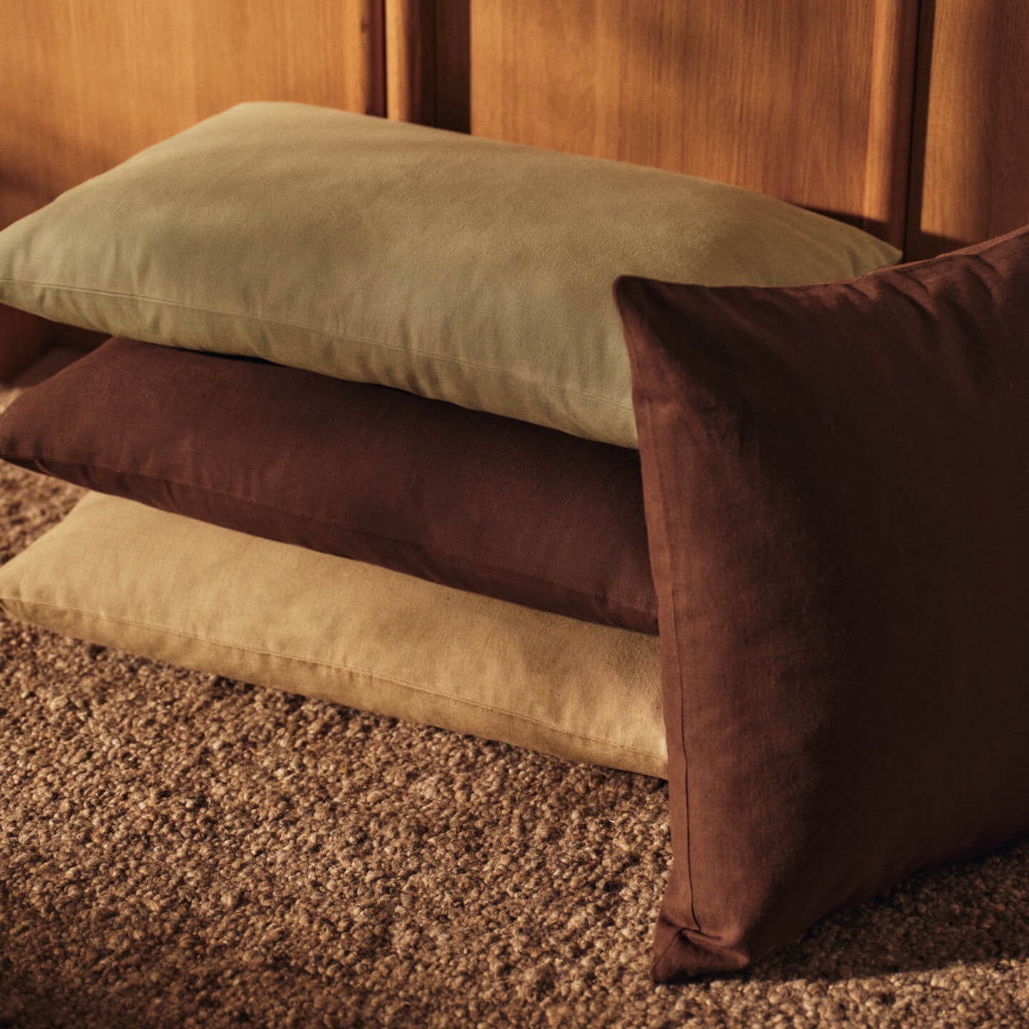 Ferm Living Sen Sierkussen - Rechthoekig - Dark Chocolate