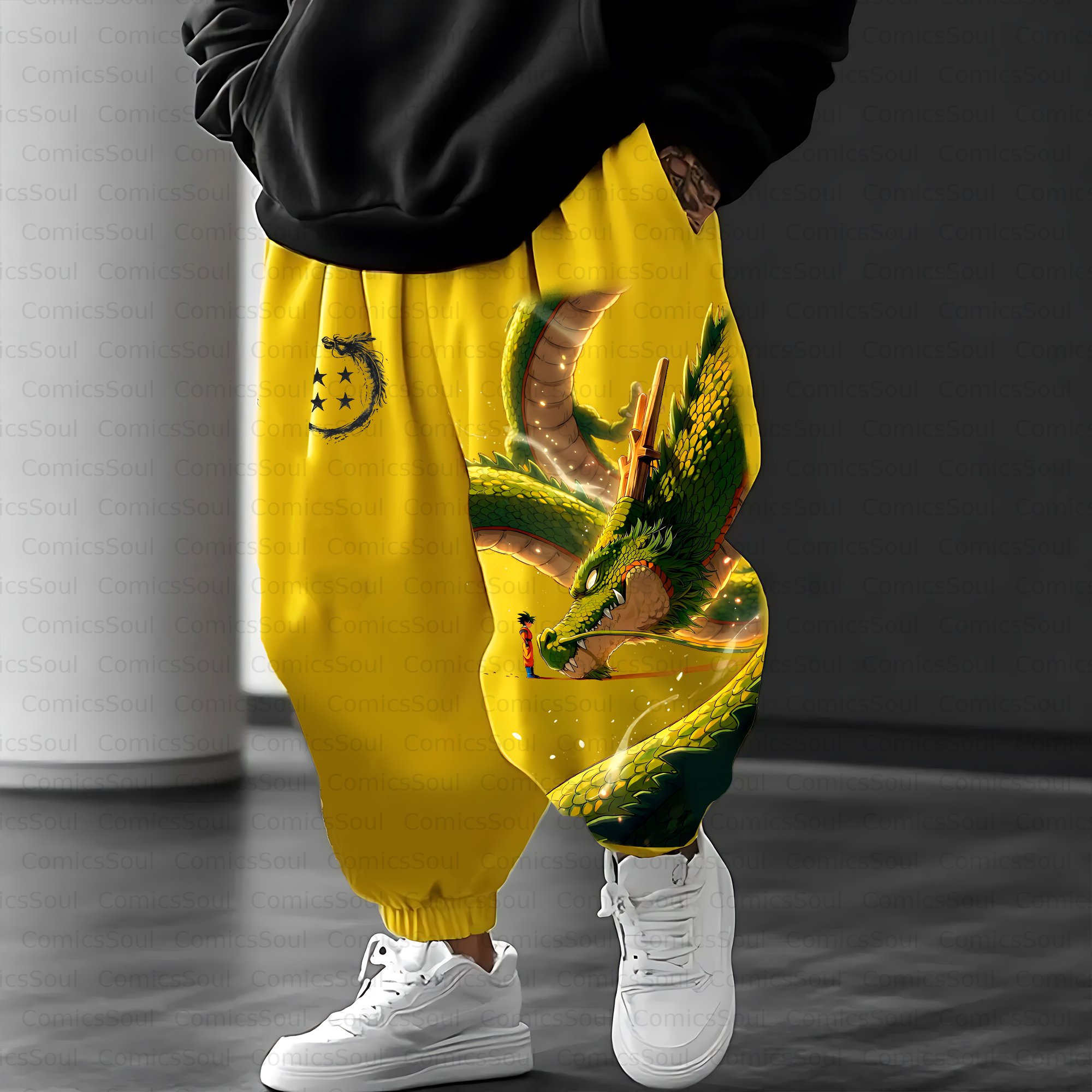 Unisex Casual Anime Streetwear Pant