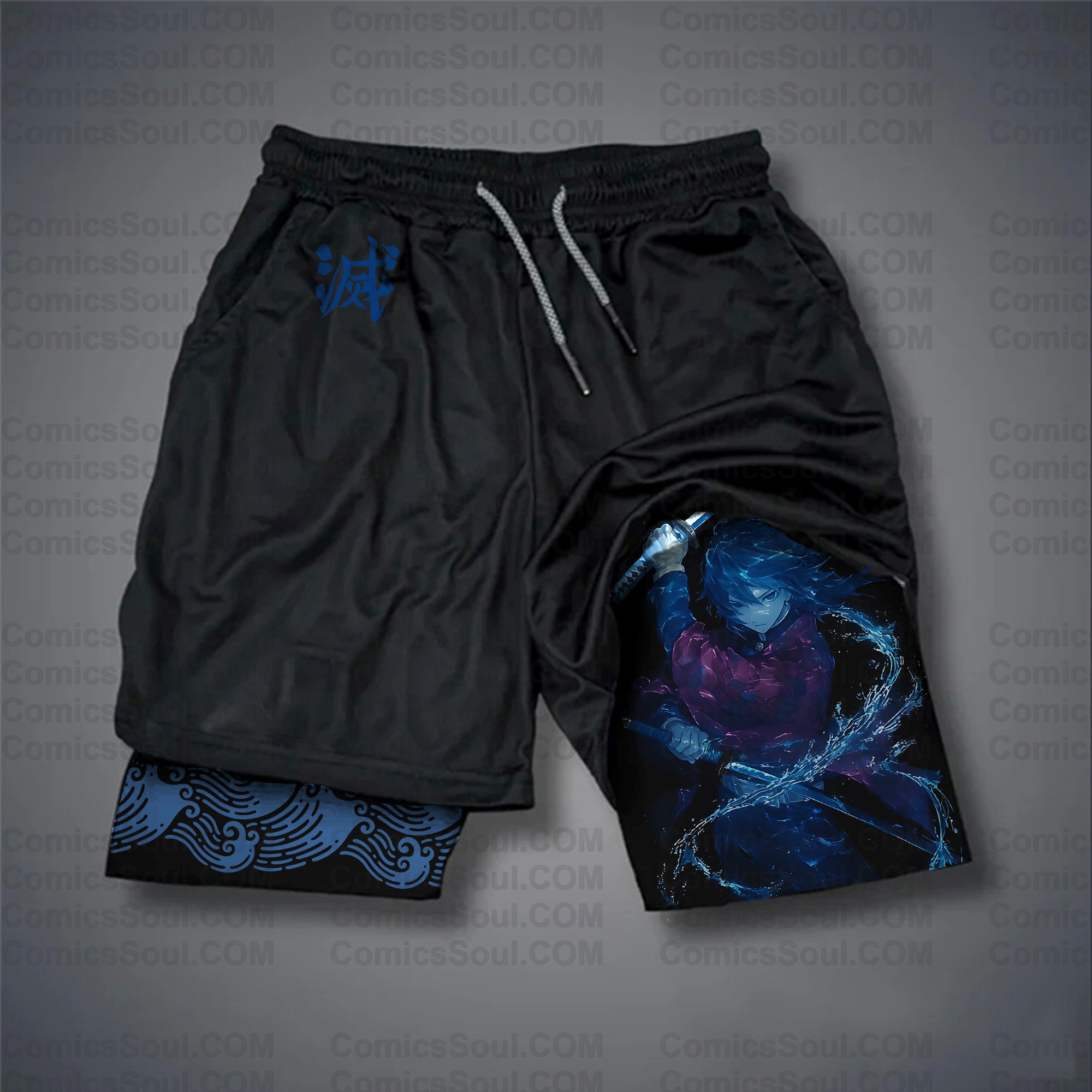 Unisex “ Comicssoul” Casual Streetwear Shorts