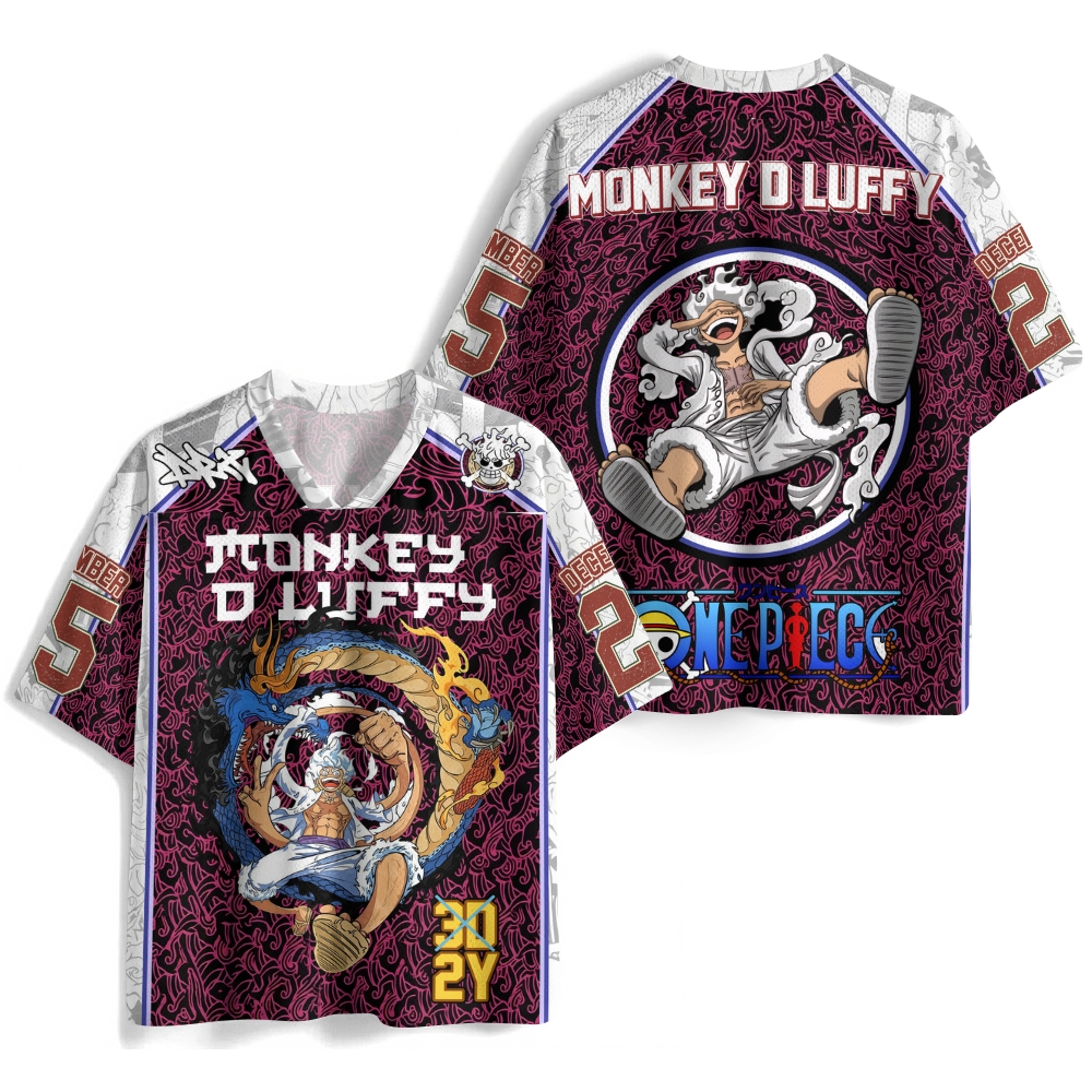 One Piece Anime Football Jersey