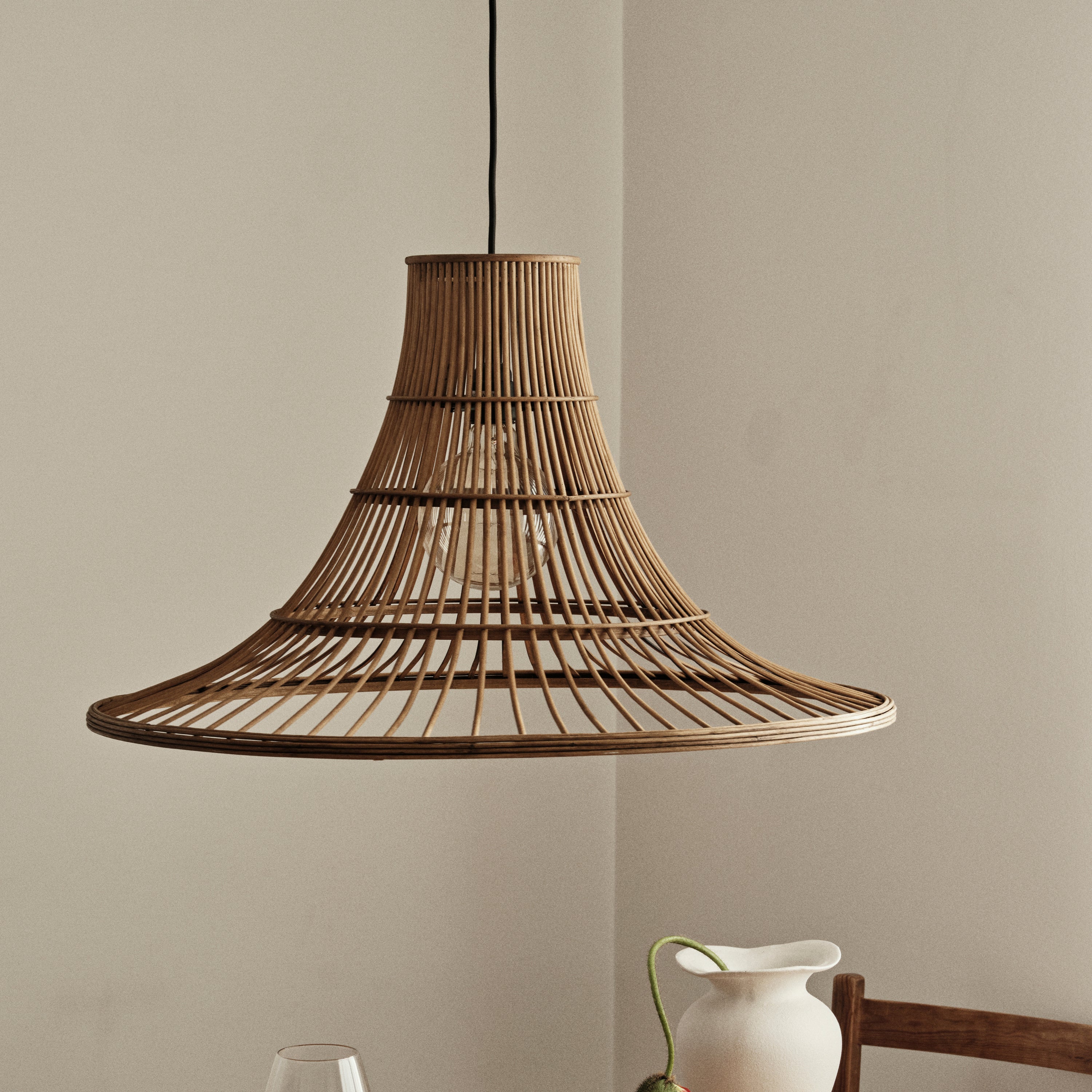 Broste Copenhagen Ciba Lampenkap - H 40 x Ø 70 cm