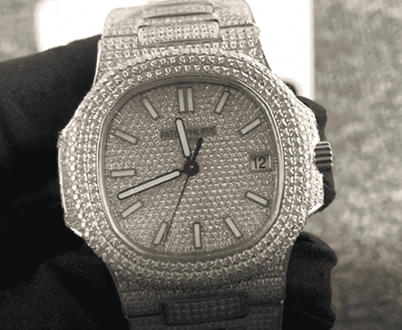 Patek Philippe Iced Out 5719/10G-010 Replica