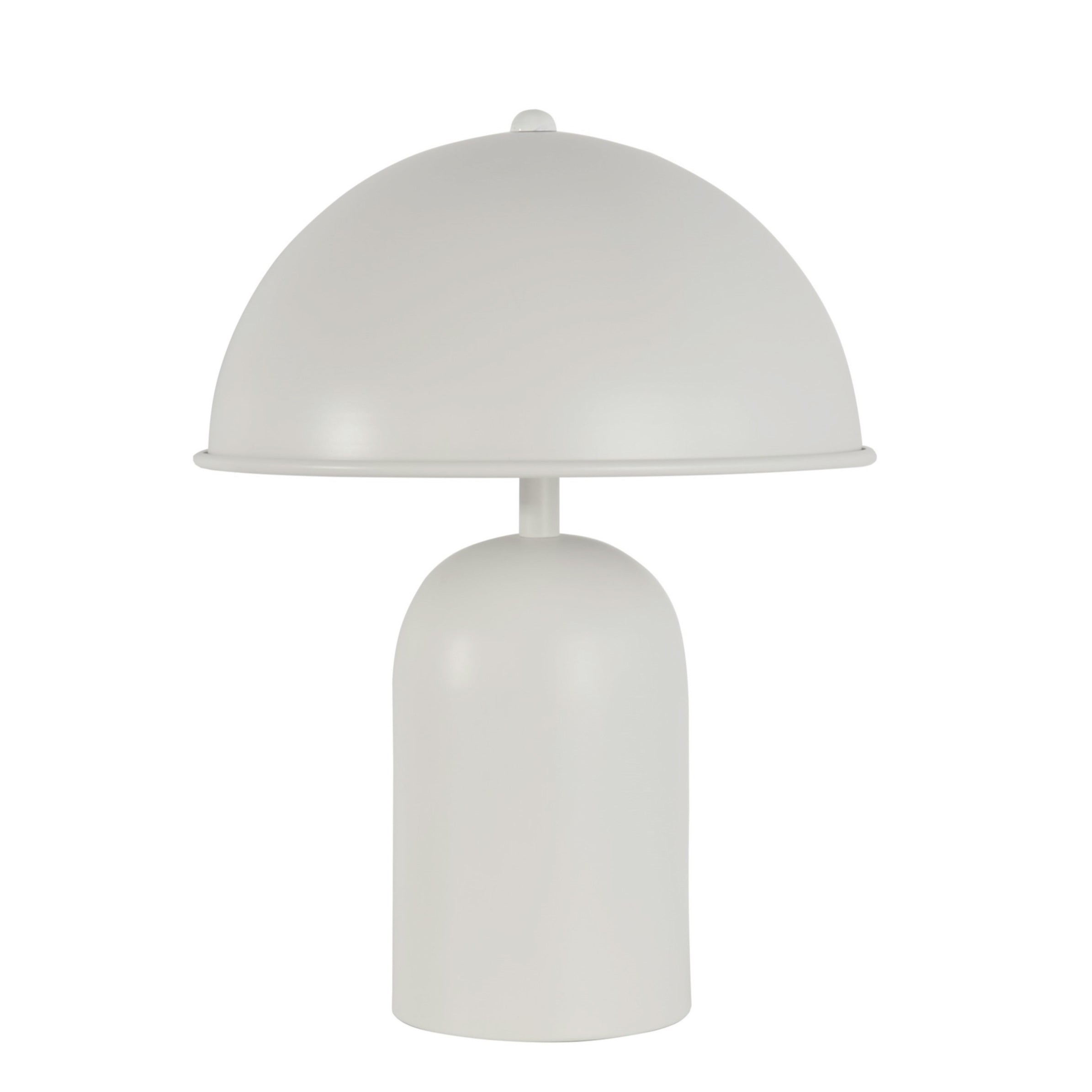 Blokker Bulb Mushroom Tafellamp Ø 25 cm - Wit