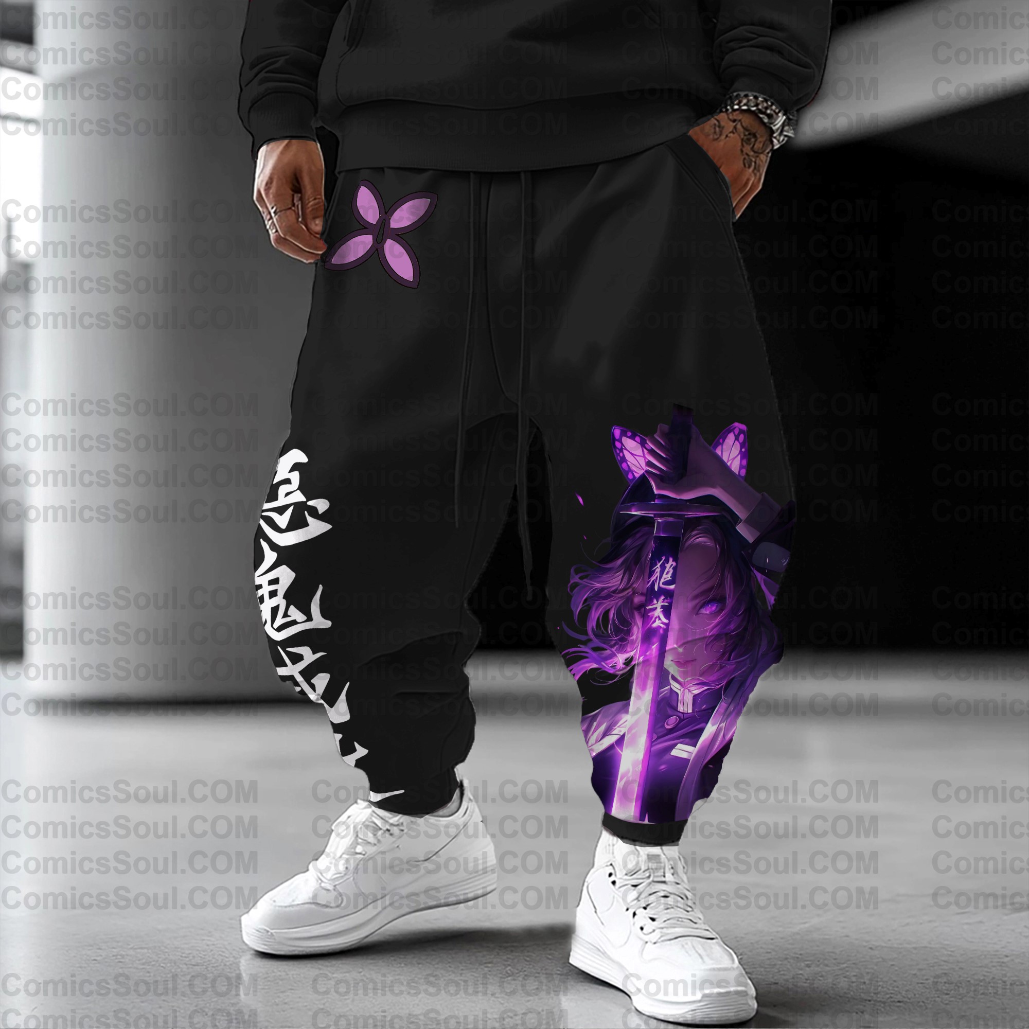 Unisex Anime Inspired Vintage Pants| KNY