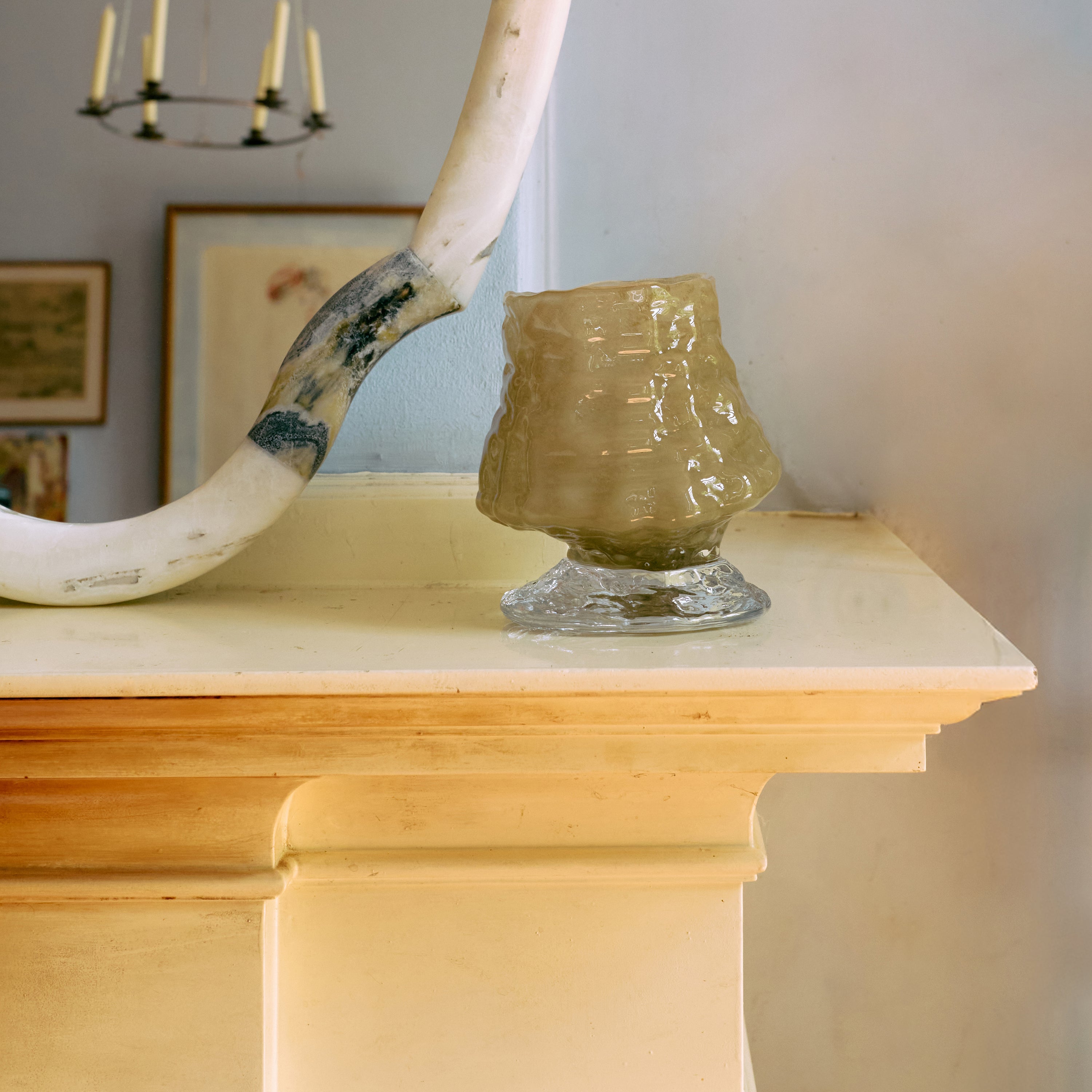 HKliving Brut Vaas - Sage