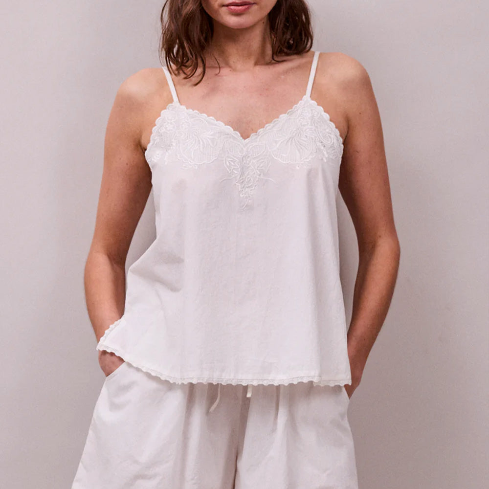 Faune - Top Cynthia - Blanc