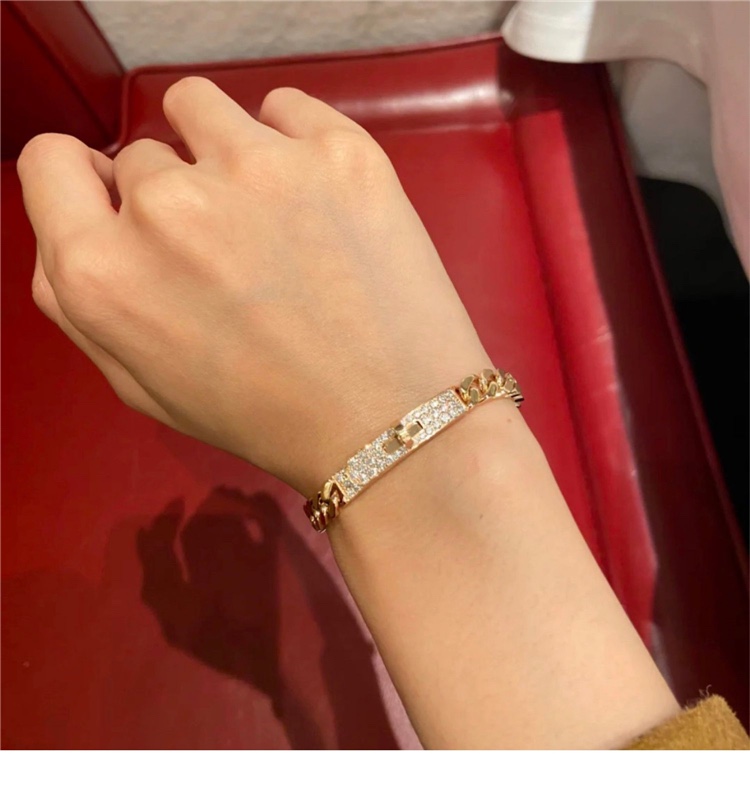 Hermes Cuban Chain Pig Nose Bracelet - Original Replica Club