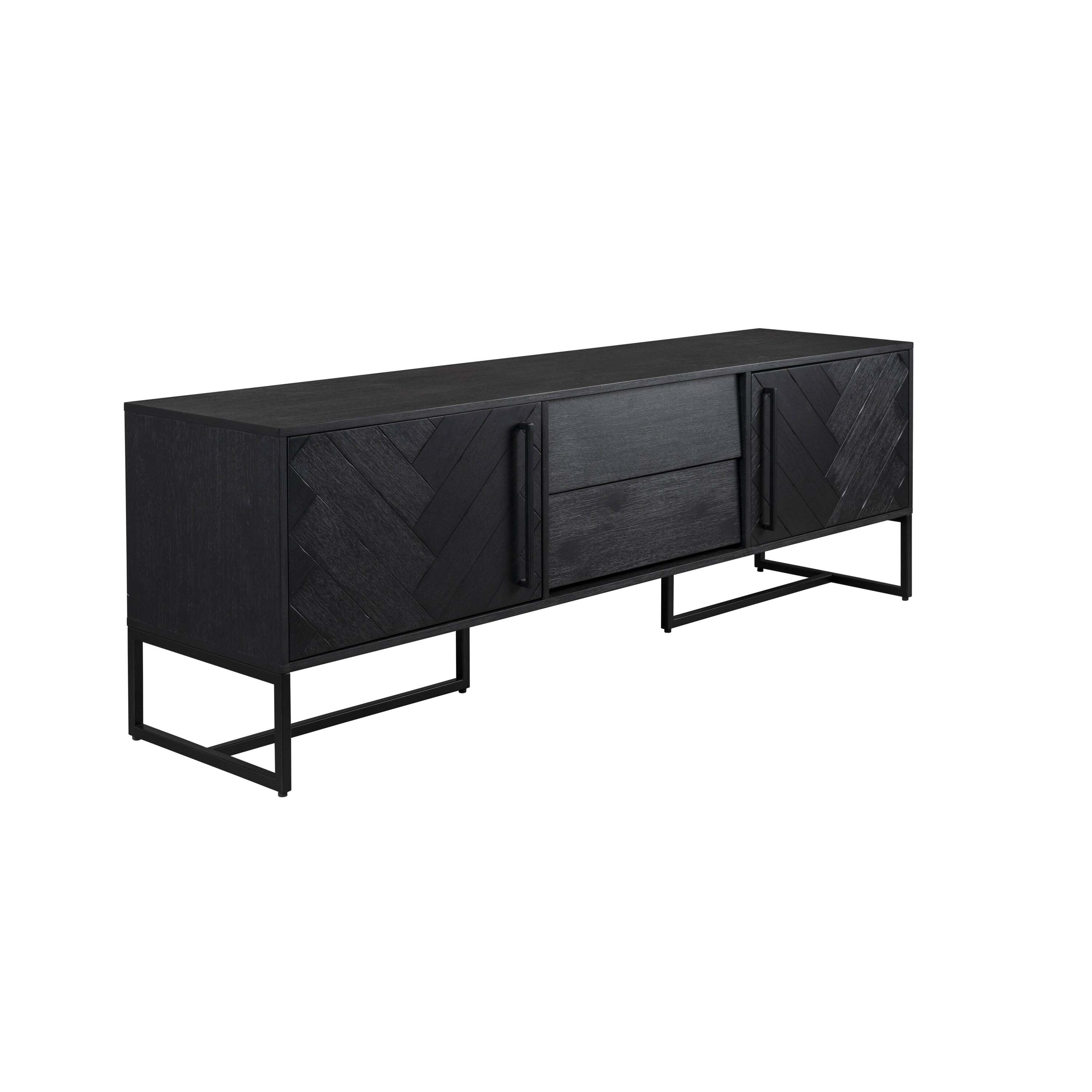 Dutchbone Class Dressoir Laag Acaciahout Zwart