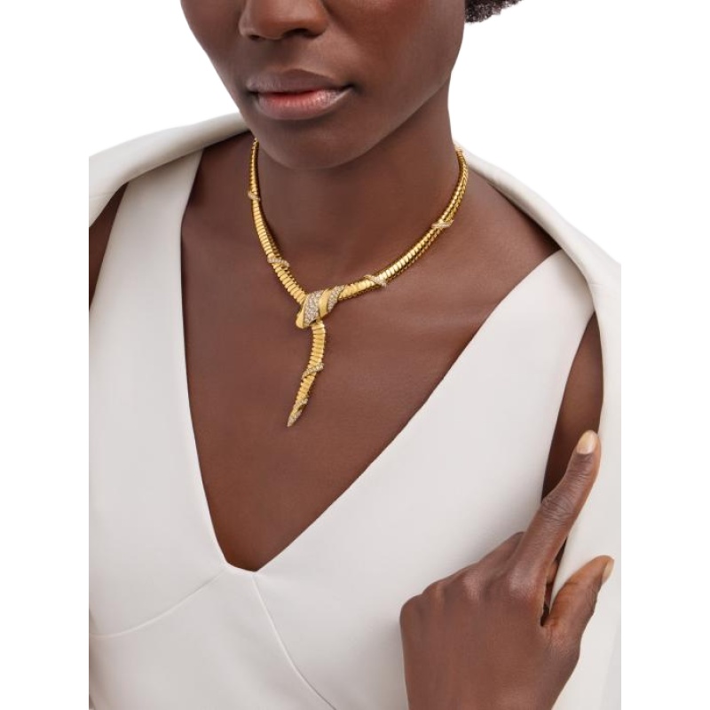 Replicate Serpenti Tubogas Necklace(1:1 replica) - Original Replica Club