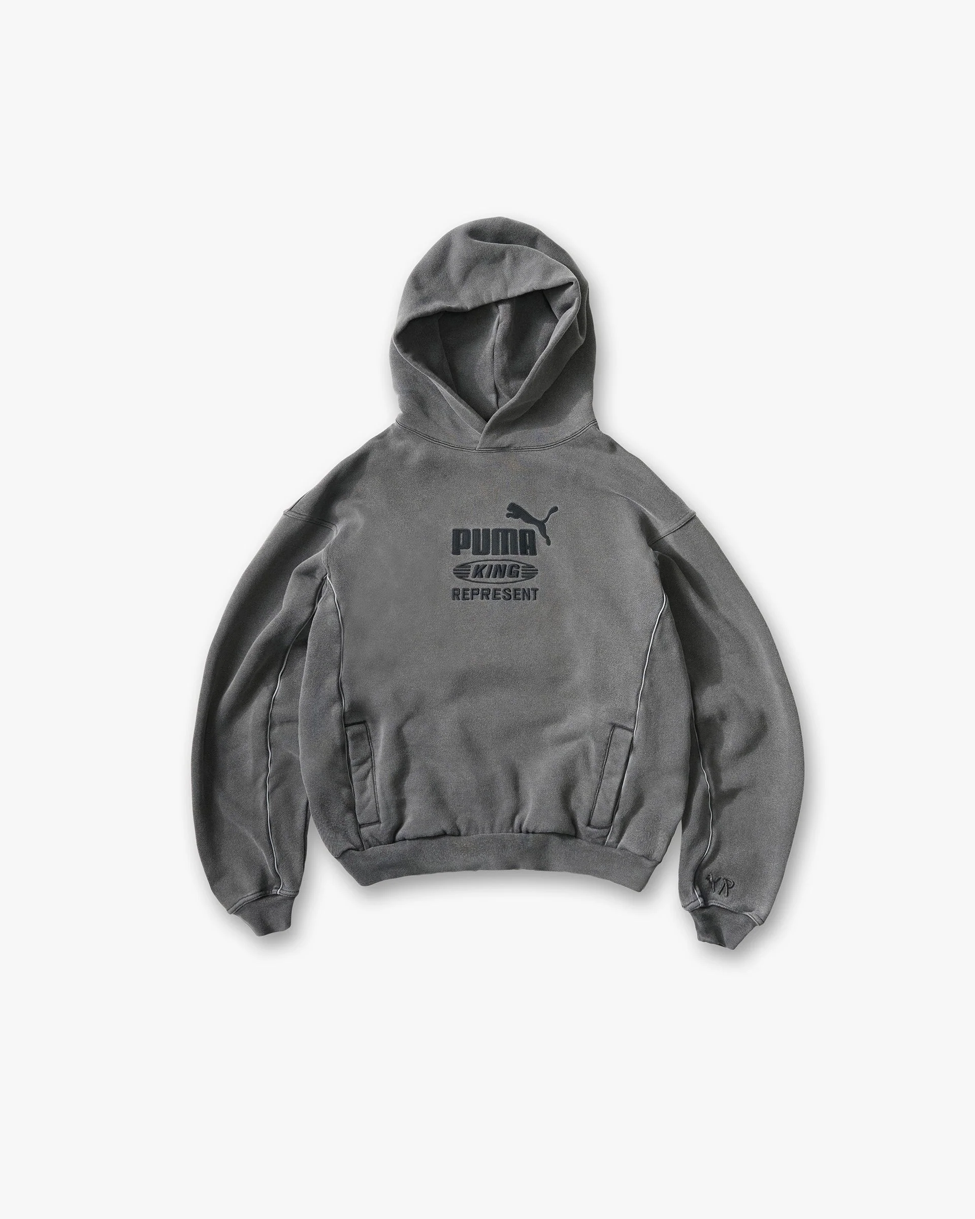 Represent X Puma Graphic Hoodie - Dark Grey
