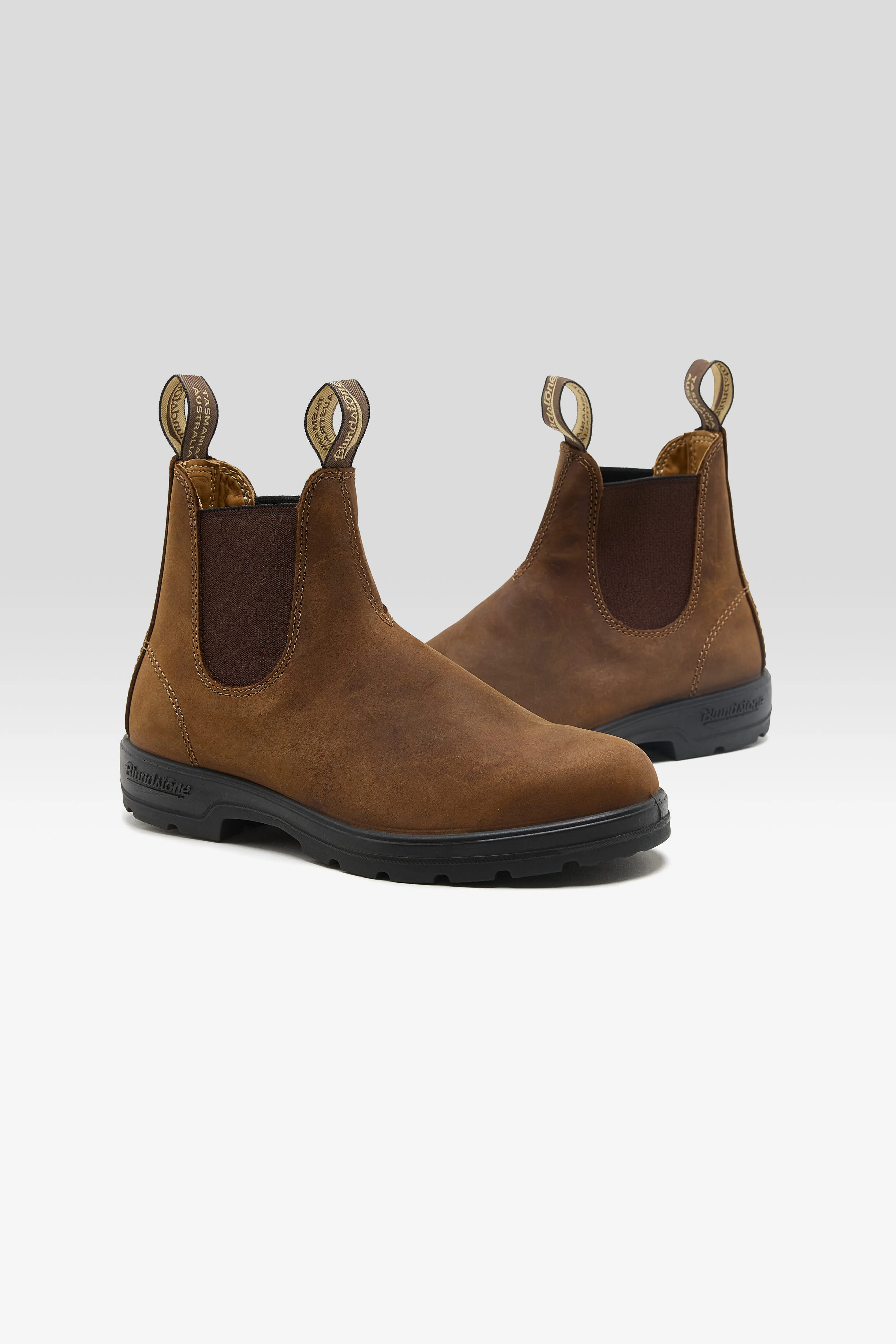 Bellerose 2544 Classic Chelsea Boots for Women (261 / W / BROWN)