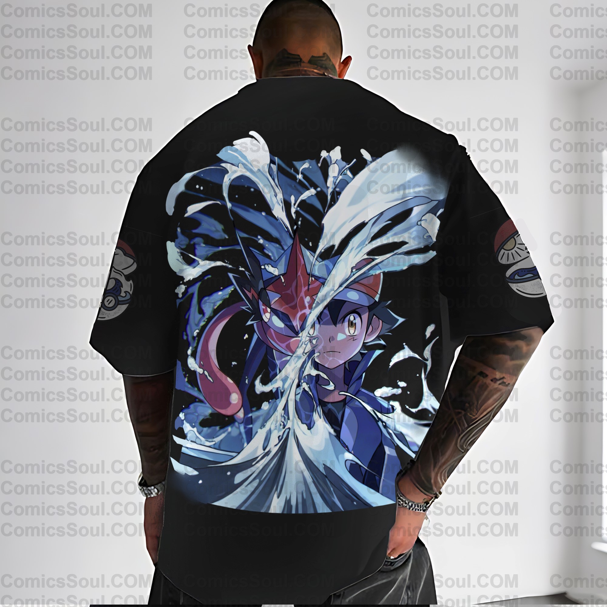 Unisex Anime Inspired Vintage T-Shirt