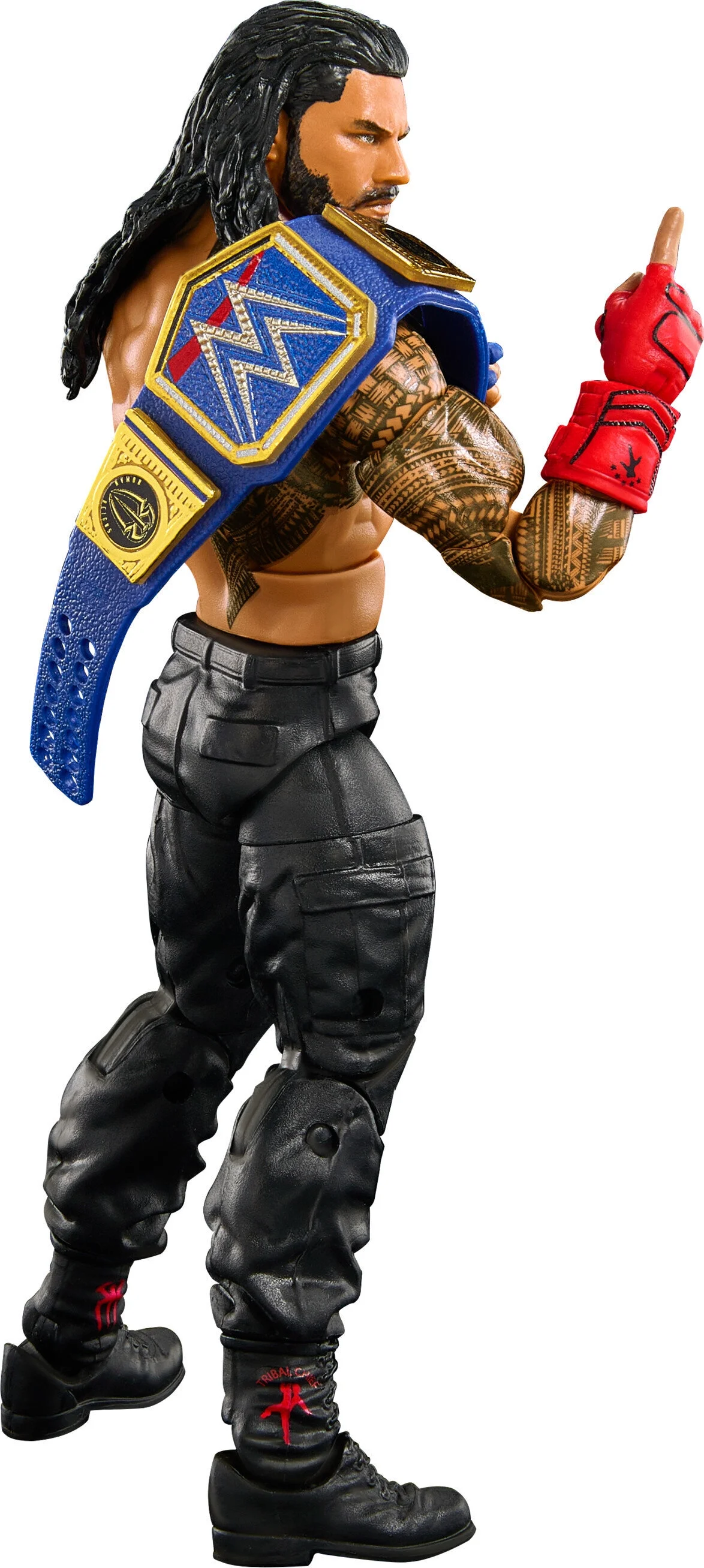 WWE Elite Top Picks Roman Reigns Action Figure & Accessories Set, 6-inch Collectible