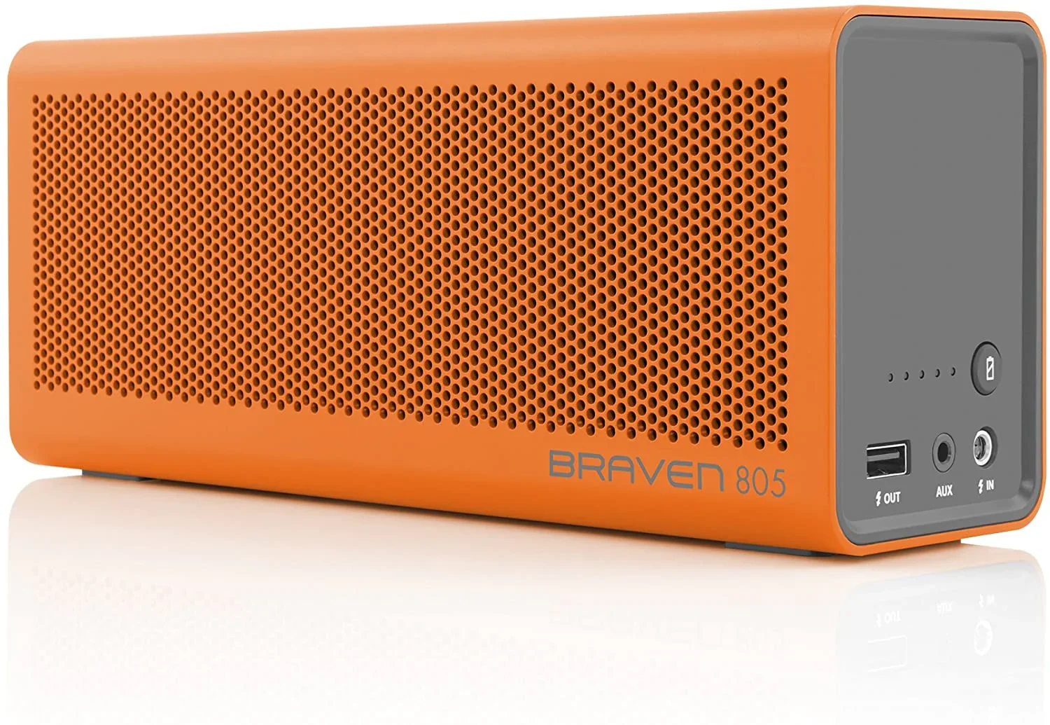 Braven 805 Portable Wireless Bluetooth Speaker - 18 Hour Playtime, 4400 mAh Power Bank - Image 2 Braven 805 Portable Wireless Bluetooth Speaker - 18 Hour Playtime, 4400 mAh Power Bank - Image 2