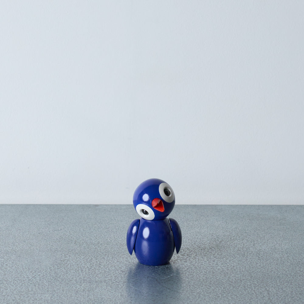 Jouet Spring Bird - Bleu foncé