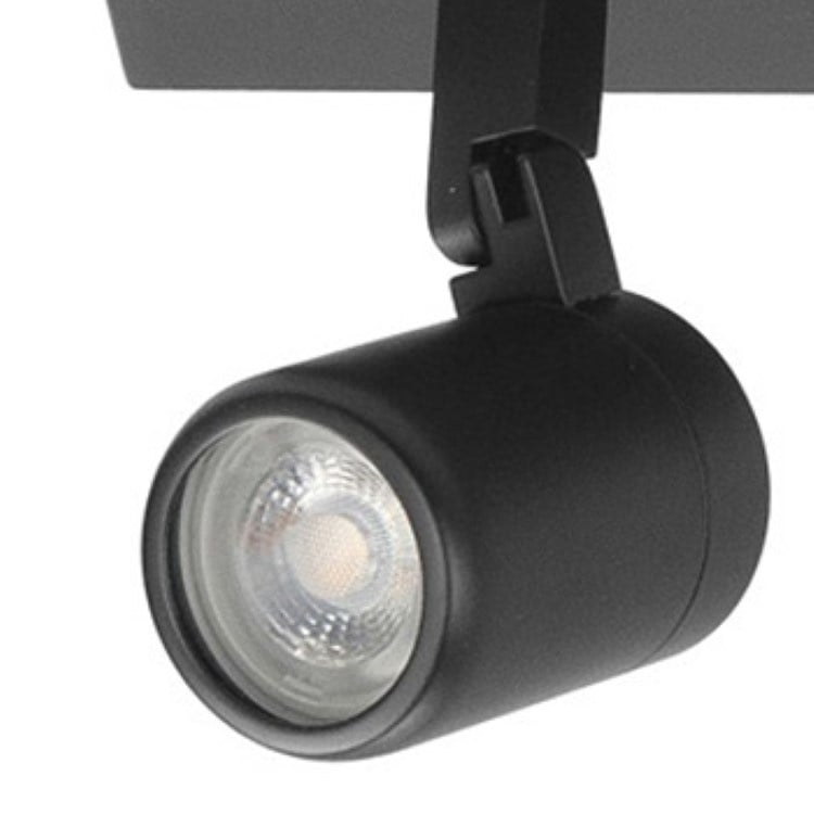 Highlight Spot Rain Zwart IP44 3Lichts Long