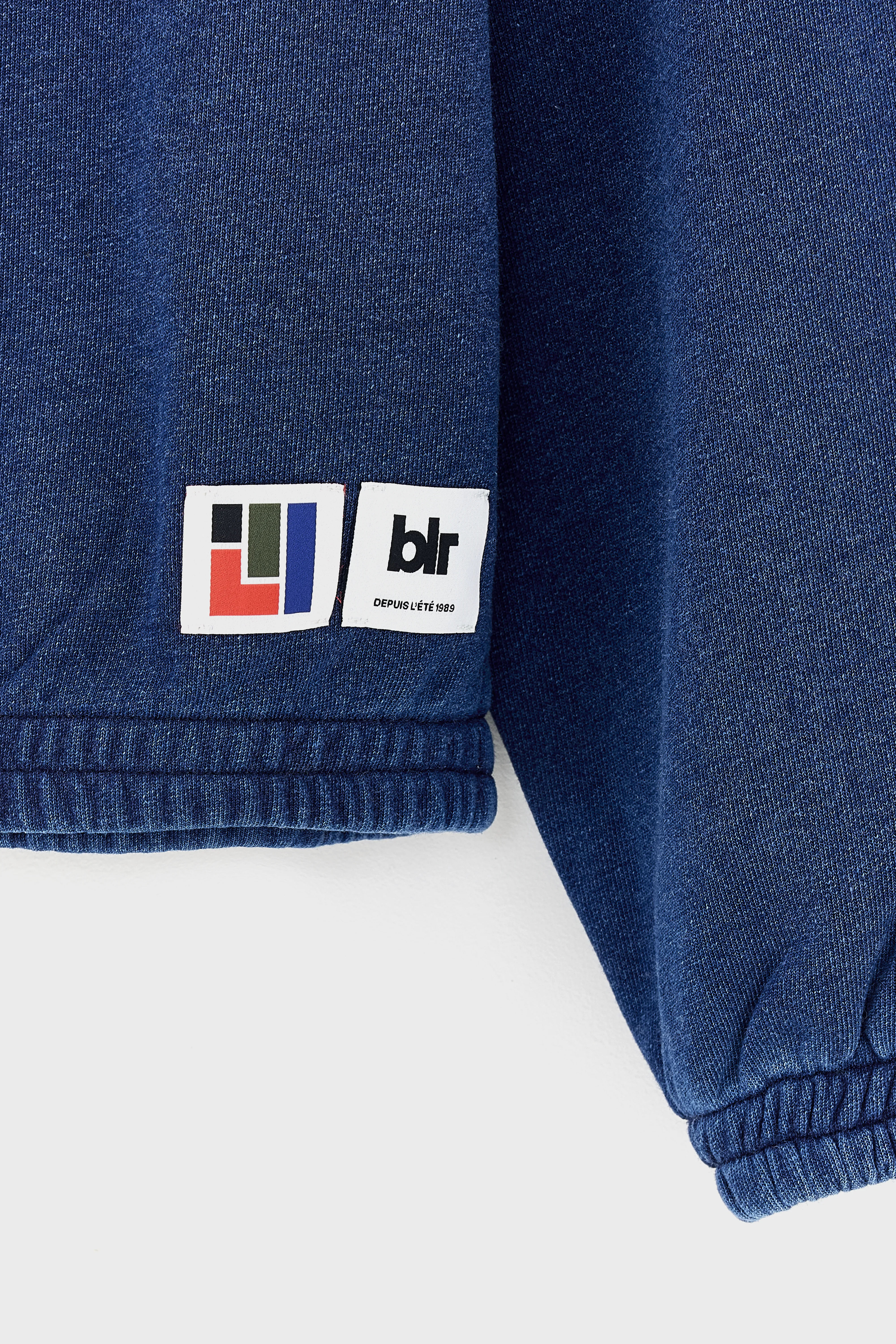 Bellerose Fabril half-zipped sweatshirt (261 / B / INDIGO)