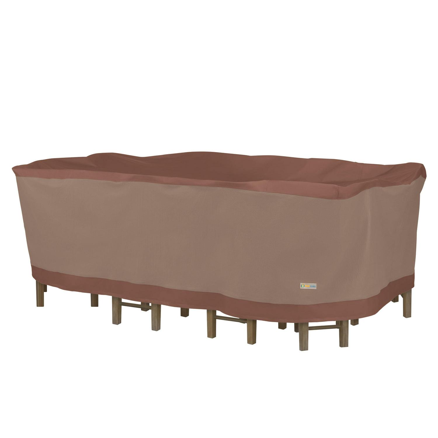 Duckcovers? Ultimate Waterproof Outdoor Table with Chairs Cover