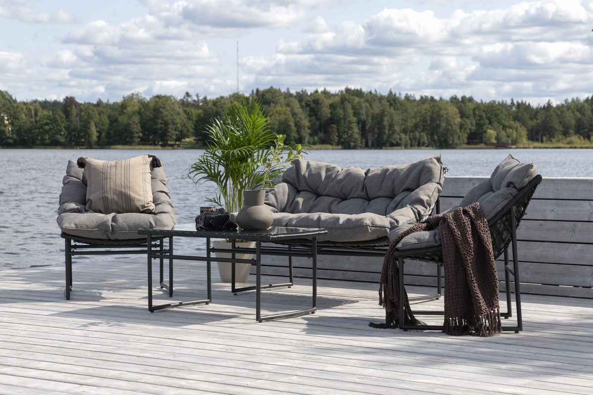 Rebellenclub Limone Loungeset - Zwart