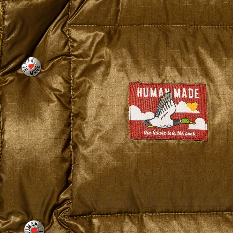 HUMAN MADE REVERSIBLE DOWN VEST