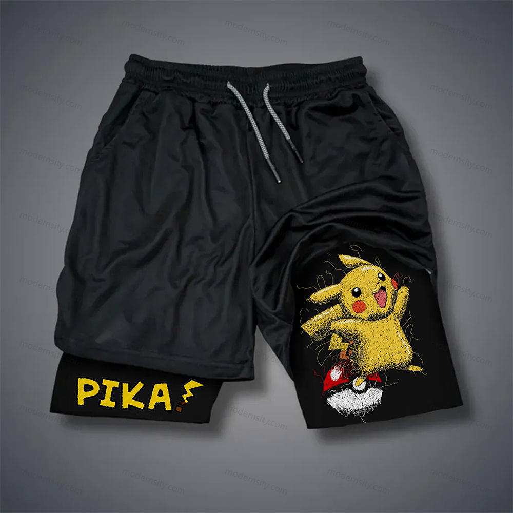 Unisex  “Comicssoul” Casual Anime Streetwear Shorts