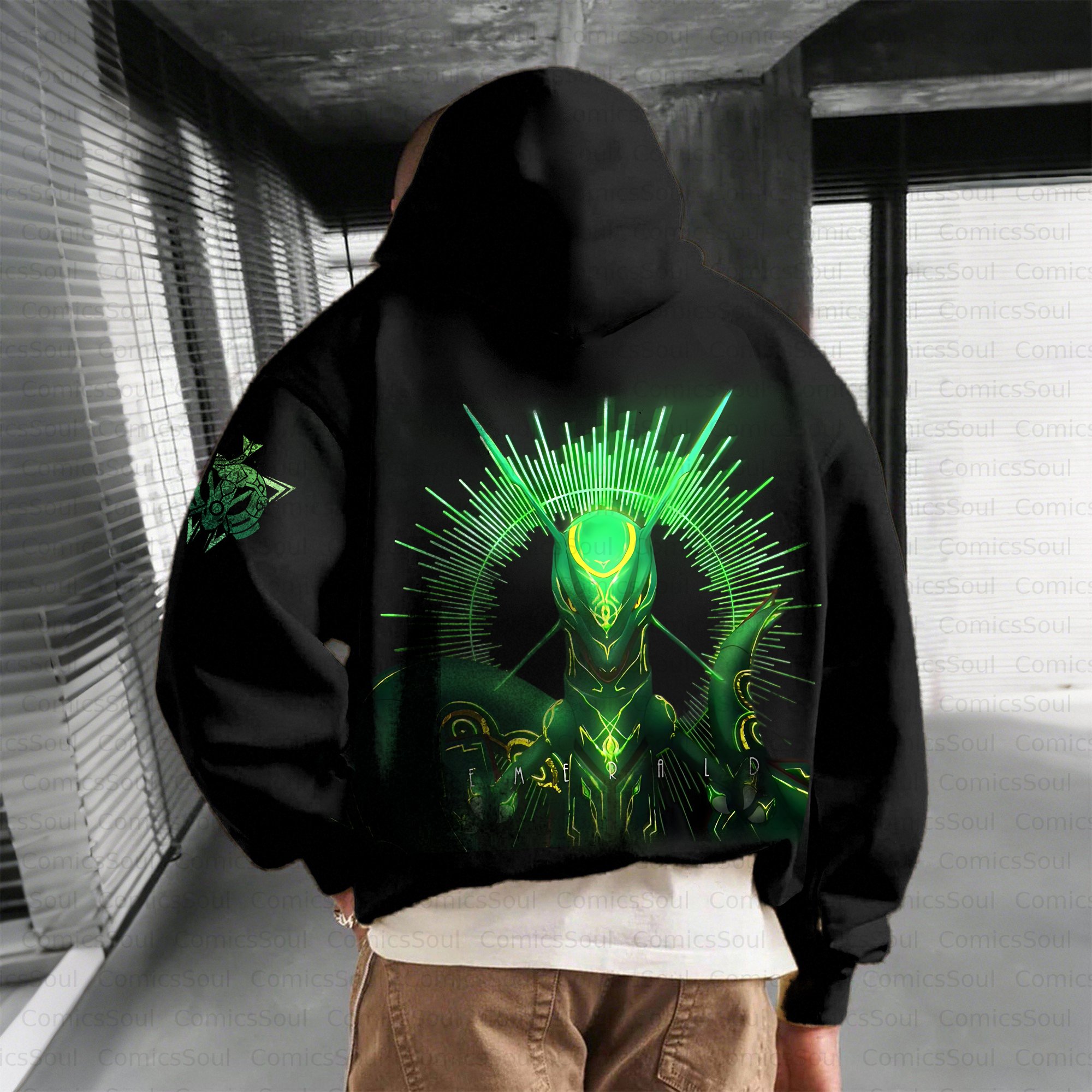 Unisex Anime Inspired Vintage Plush Hoodie