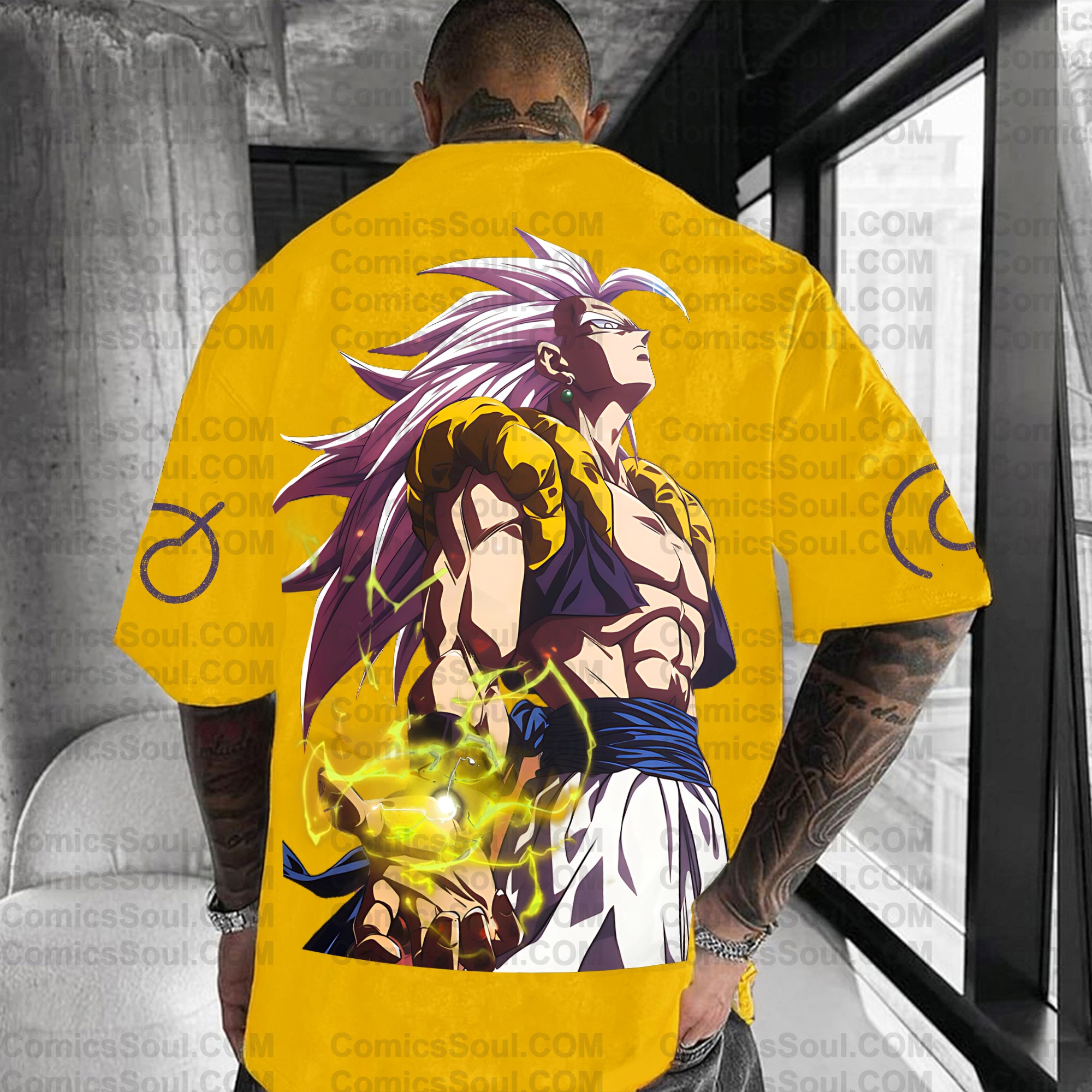 Unisex Anime Inspired Vintage T-Shirt
