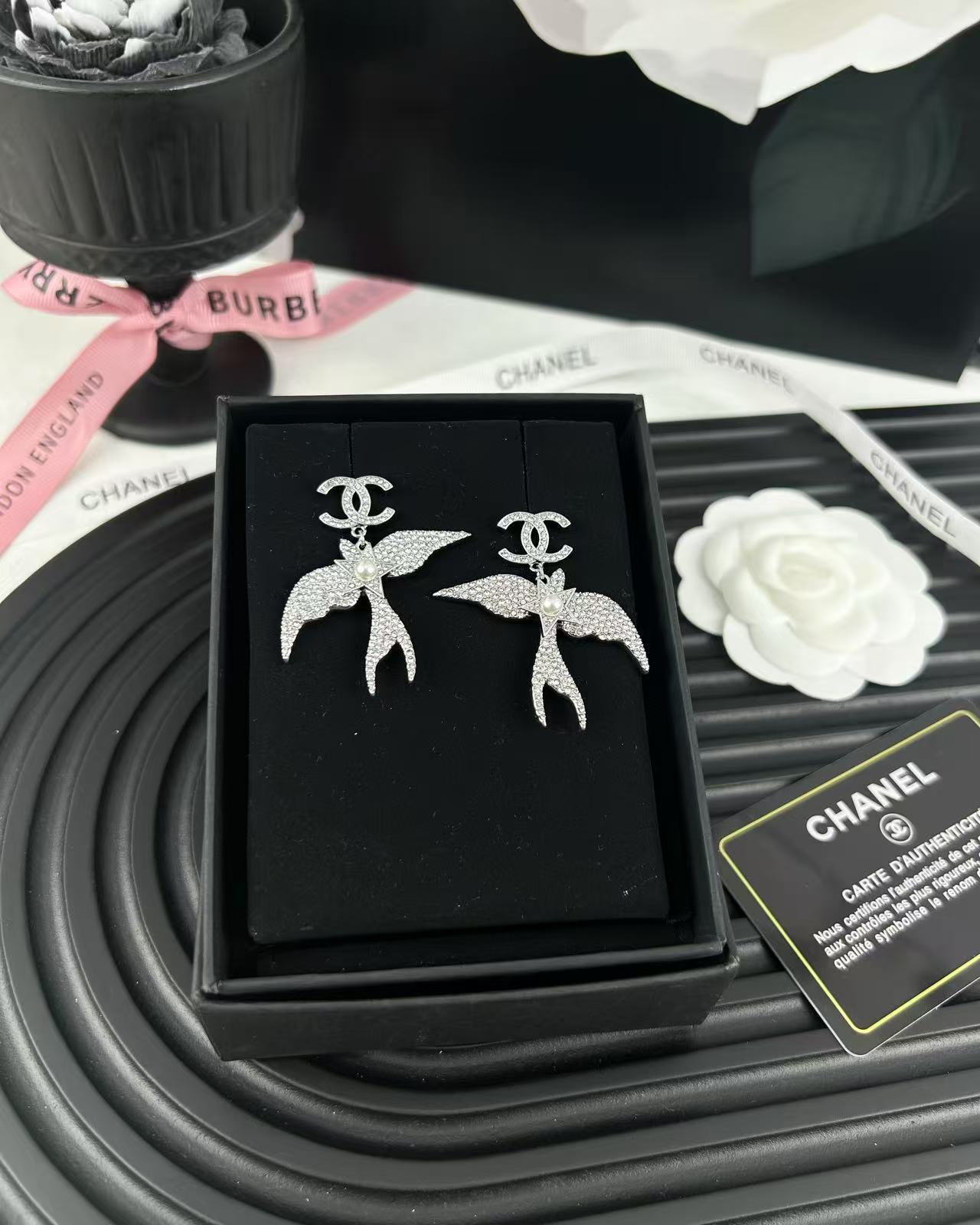 Chanel Fly Bird Earrings - Original Replica Club