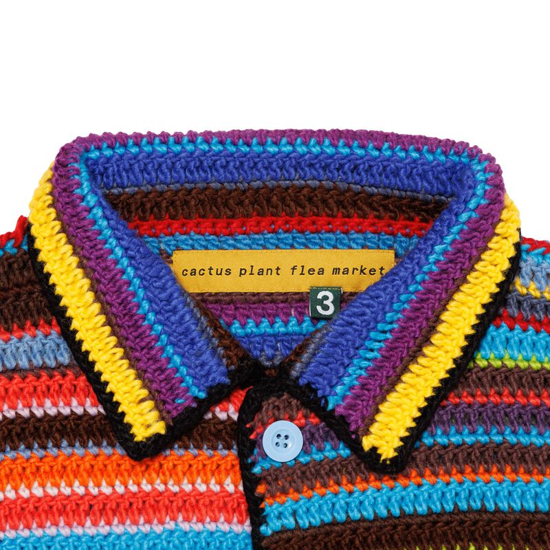 HUMAN MADE CPFM CROCHET KNIT CARDIGAN