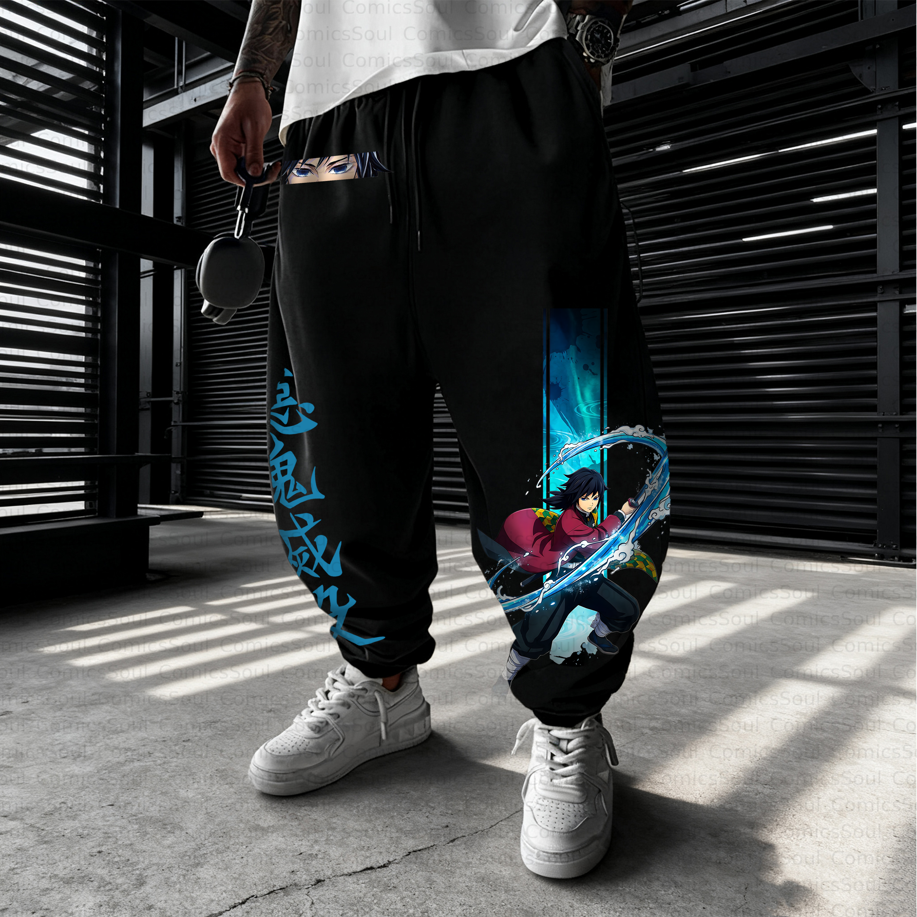 Unisex Casual Anime Streetwear Pant