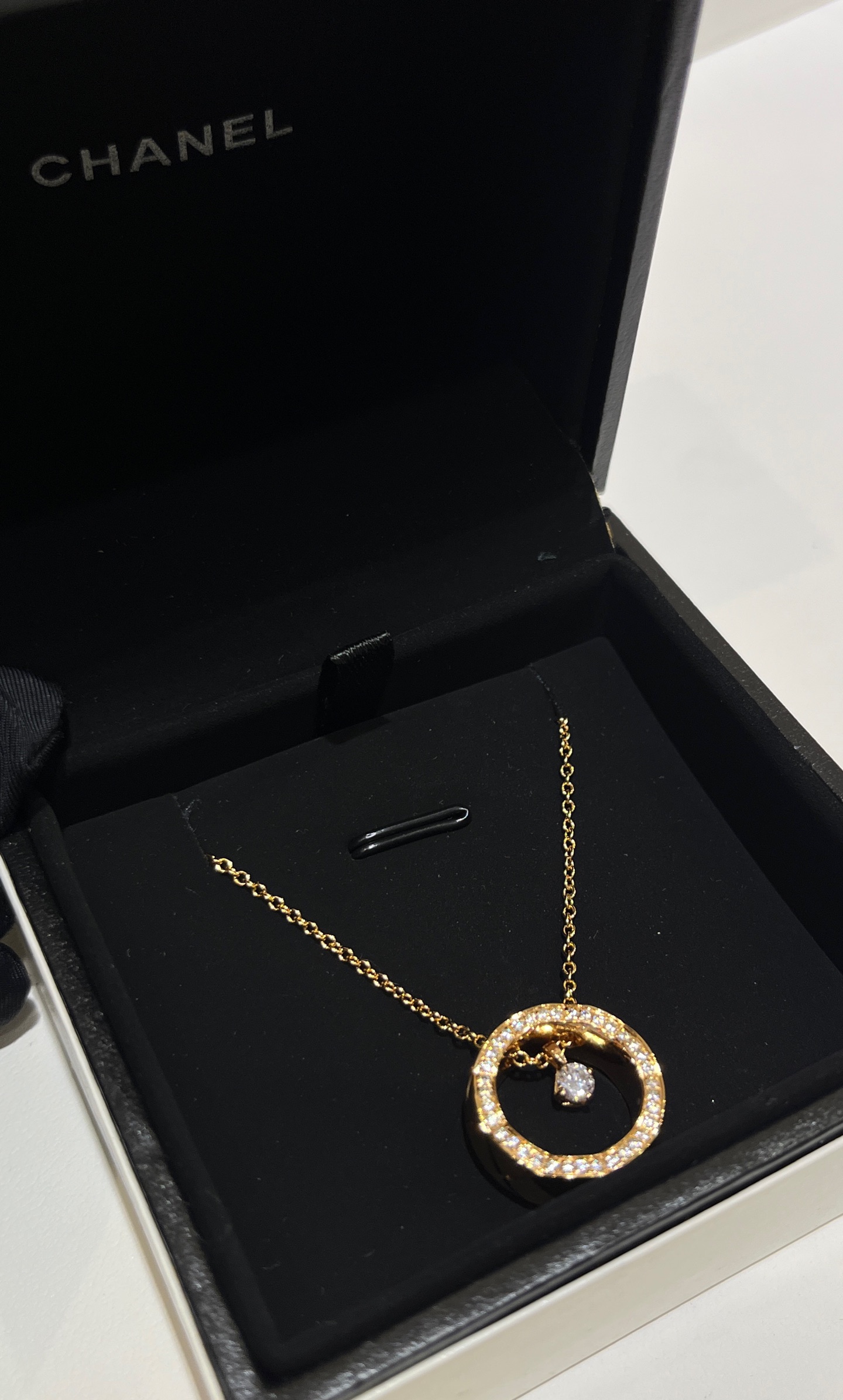 Chanel Coco Collier Necklace in Yellow Gold Color - Original Replica Club