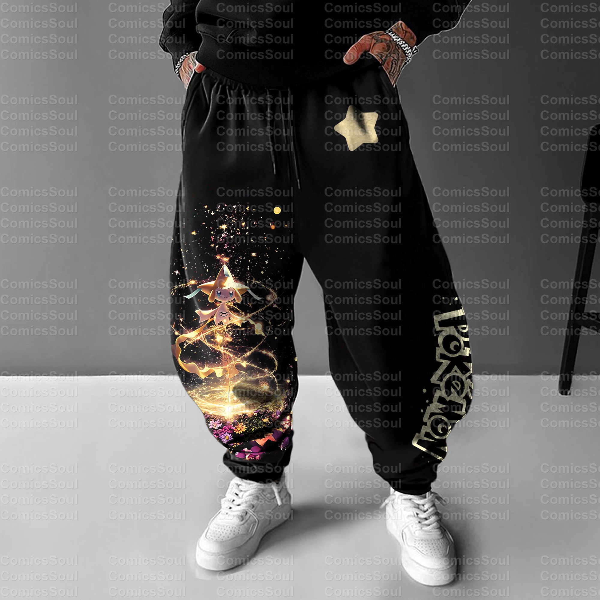 Unisex Anime Inspired Vintage Pants丨Comicssoul
