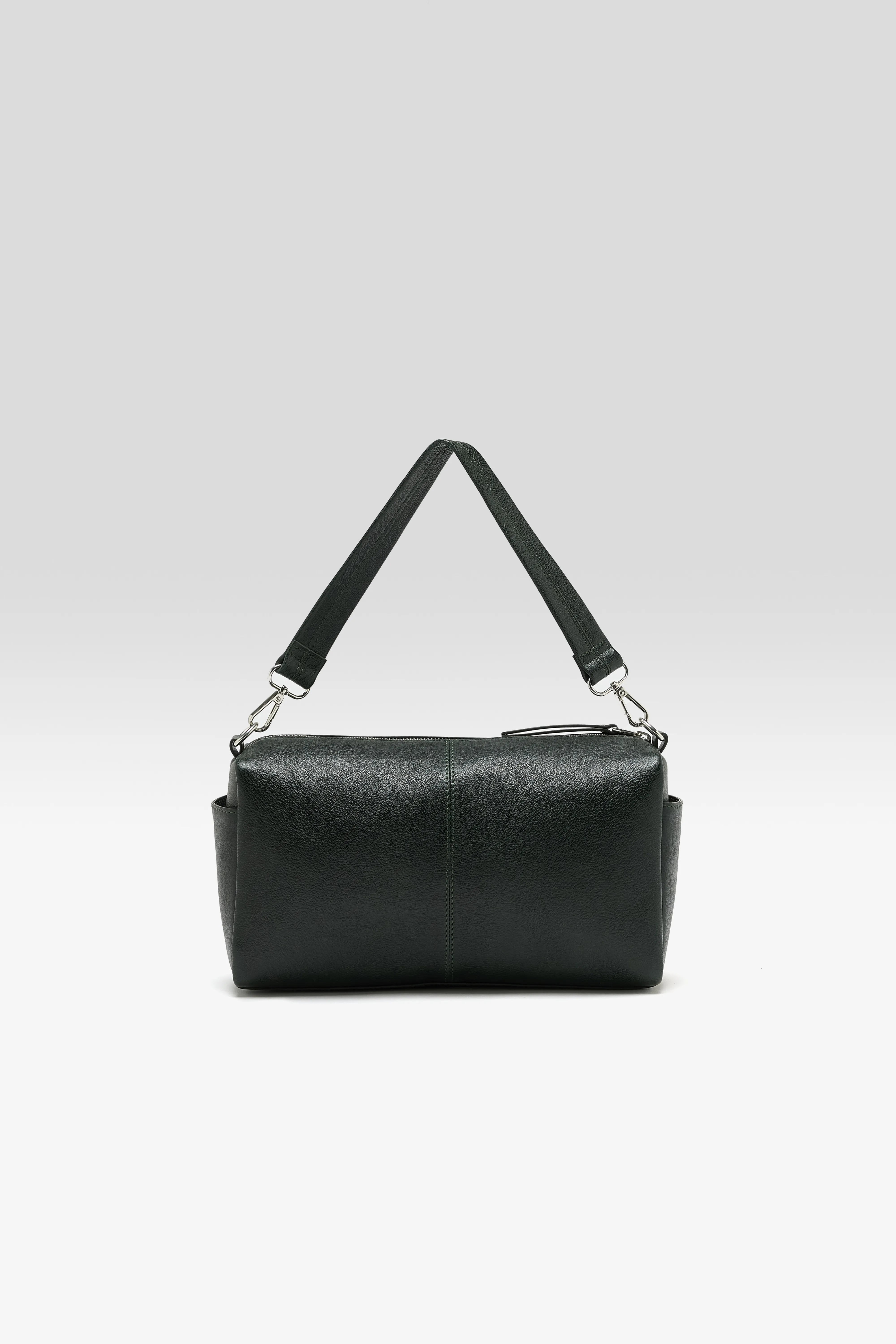 Bellerose Duol leather handbag (261 / W / BOTTLE)