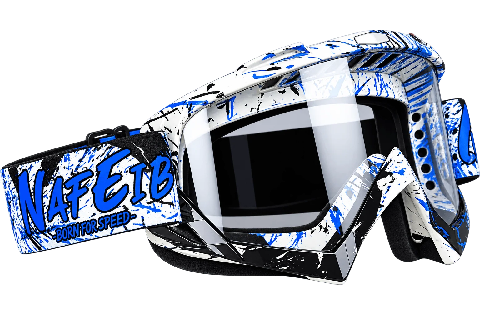 Pit Bike Motorcycle Goggles for Men Off-Road MX Riding Safety Protection Glasses