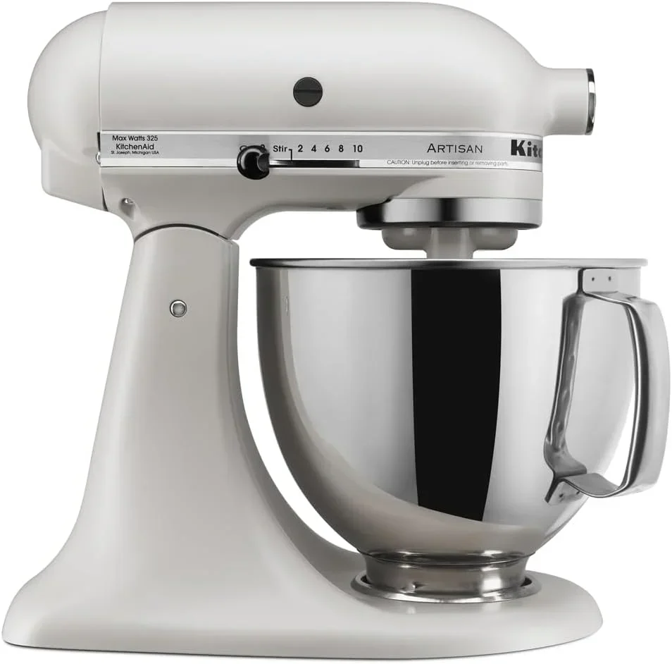 KitchenAid Artisan 5-Quart Tilt-Head Stand Mixer with Pour Flap