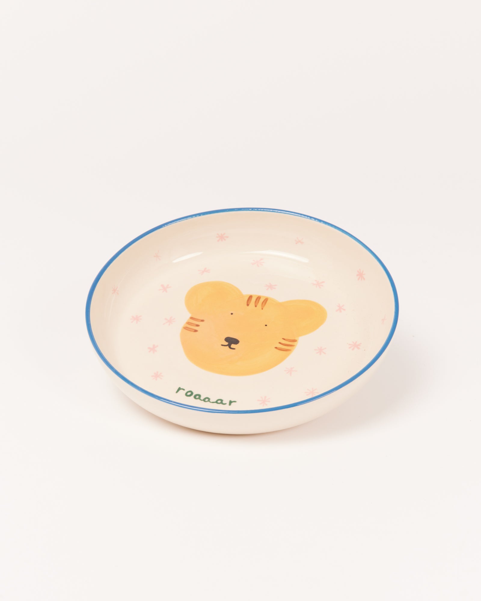 Miio Miini Pastateller modern Roar weiß blau