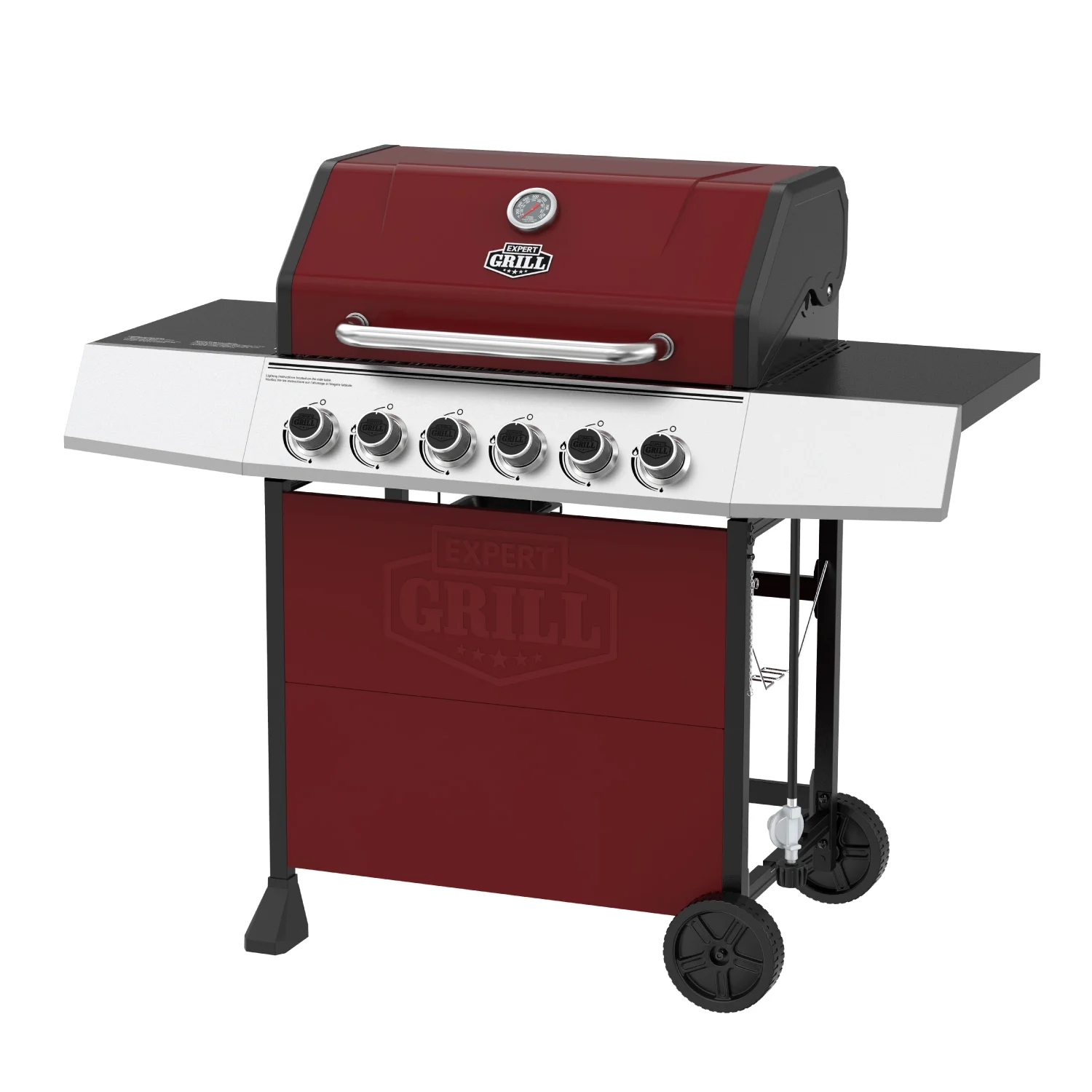 Expert Grill 5 Burner Propane Gas Grill with Side Burner - Image 19