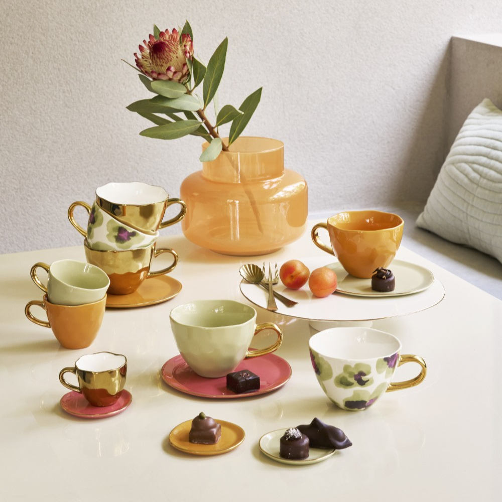 Urban Nature Culture Good Morning Cappuccino / Theekop - Caramel - 4 s