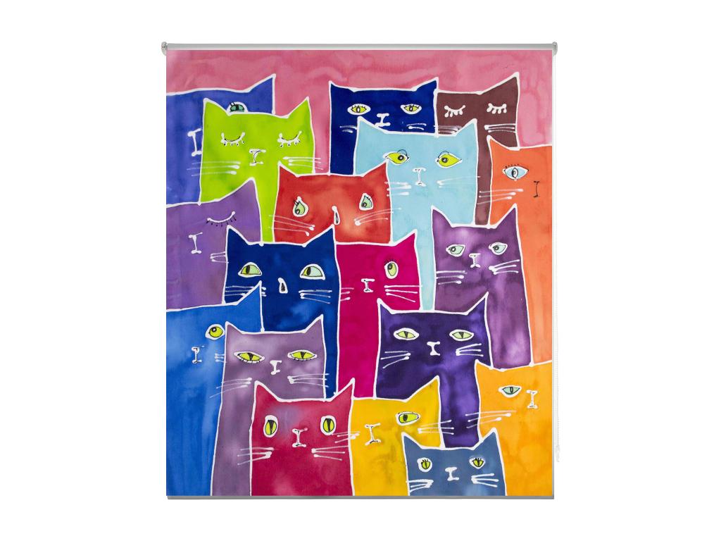 Tucasago | Estores Personalizados Easyfix ANIMALES | 75 x 150 cm (Ancho por Alto) Tamaño de Tela 72 x 150 cm | Modelo A-235 Color Unico