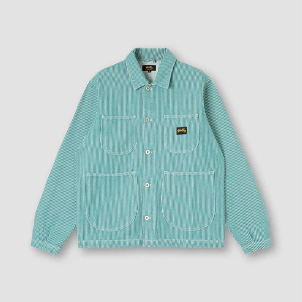 Stan Ray - Veste Coverall - Vert Rayures