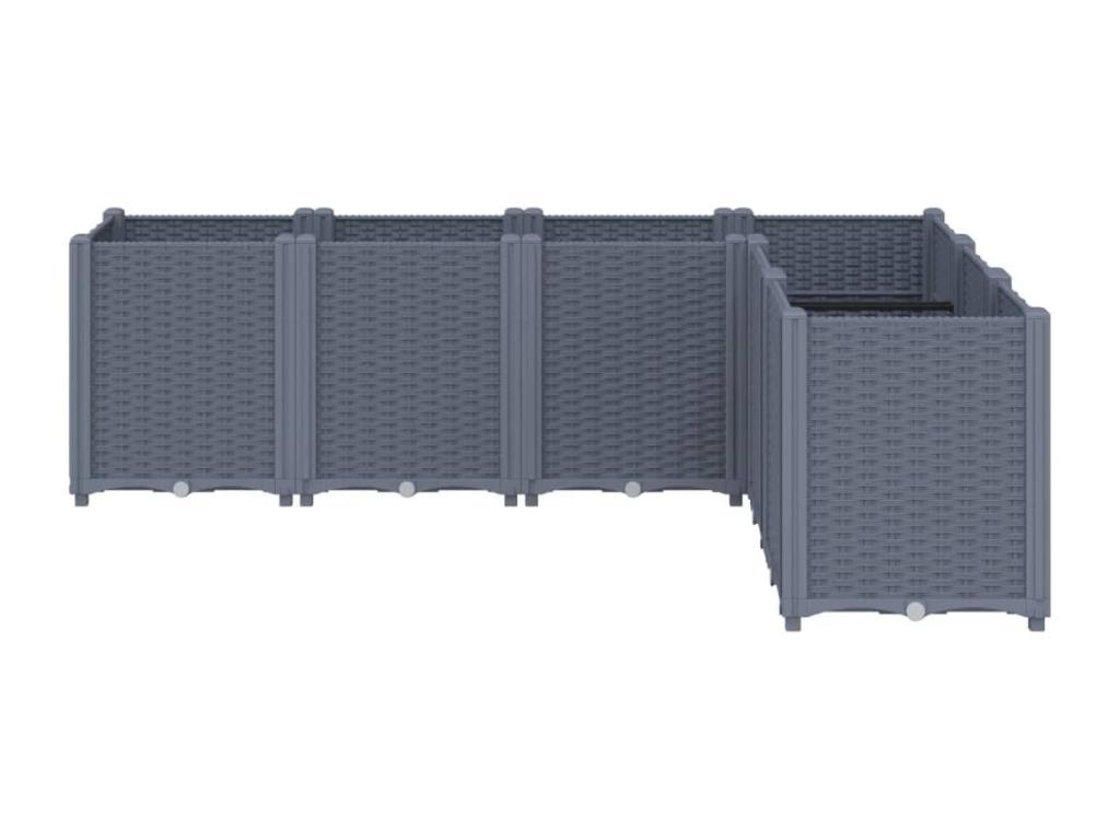 Decoratodo PP azul gris 160x120x53 cm