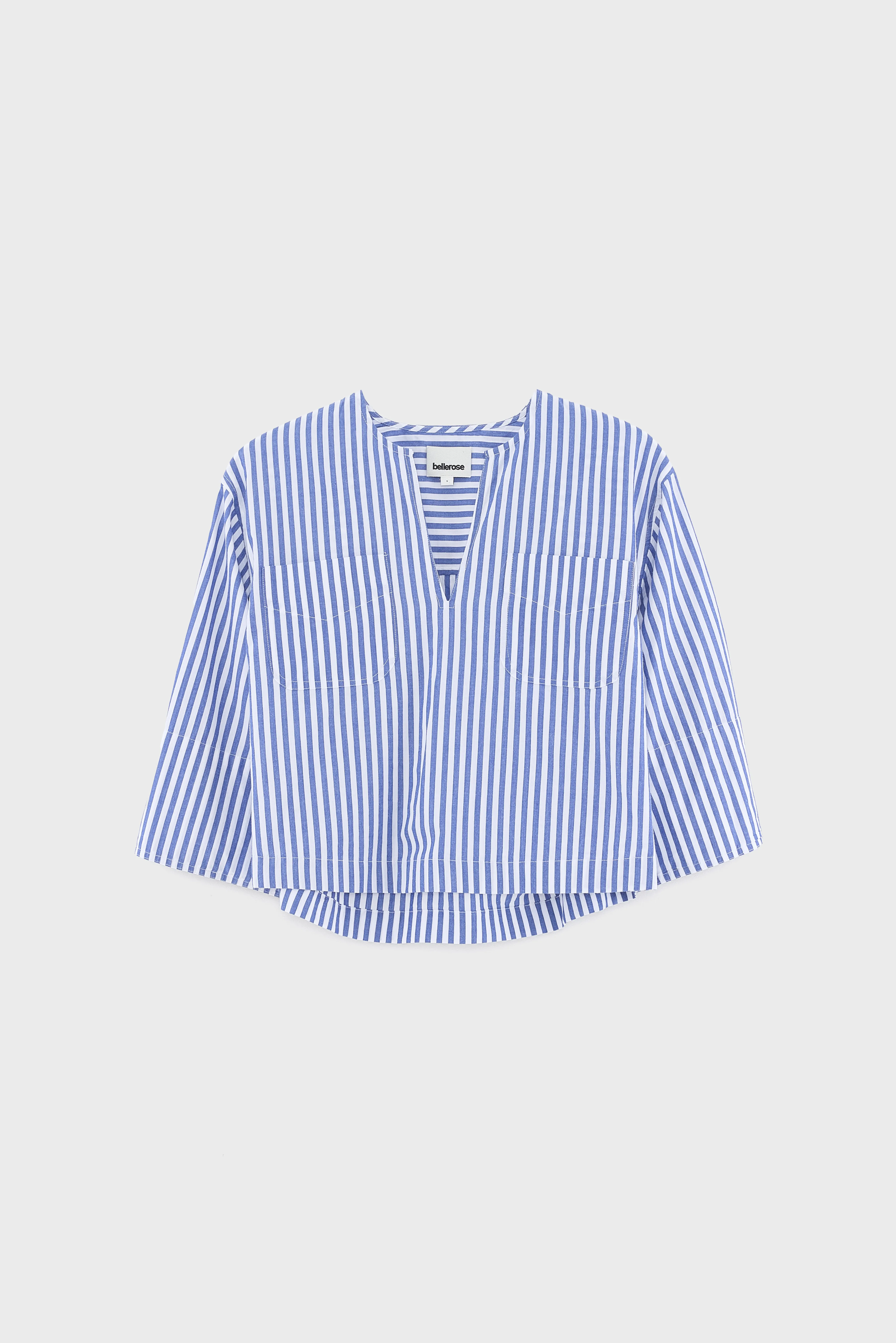 Bellerose Chalk relaxed shirt (261 / W / STRIPE A)