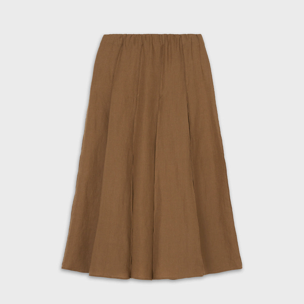 The Loom - Jupe Petal Flare - Marron