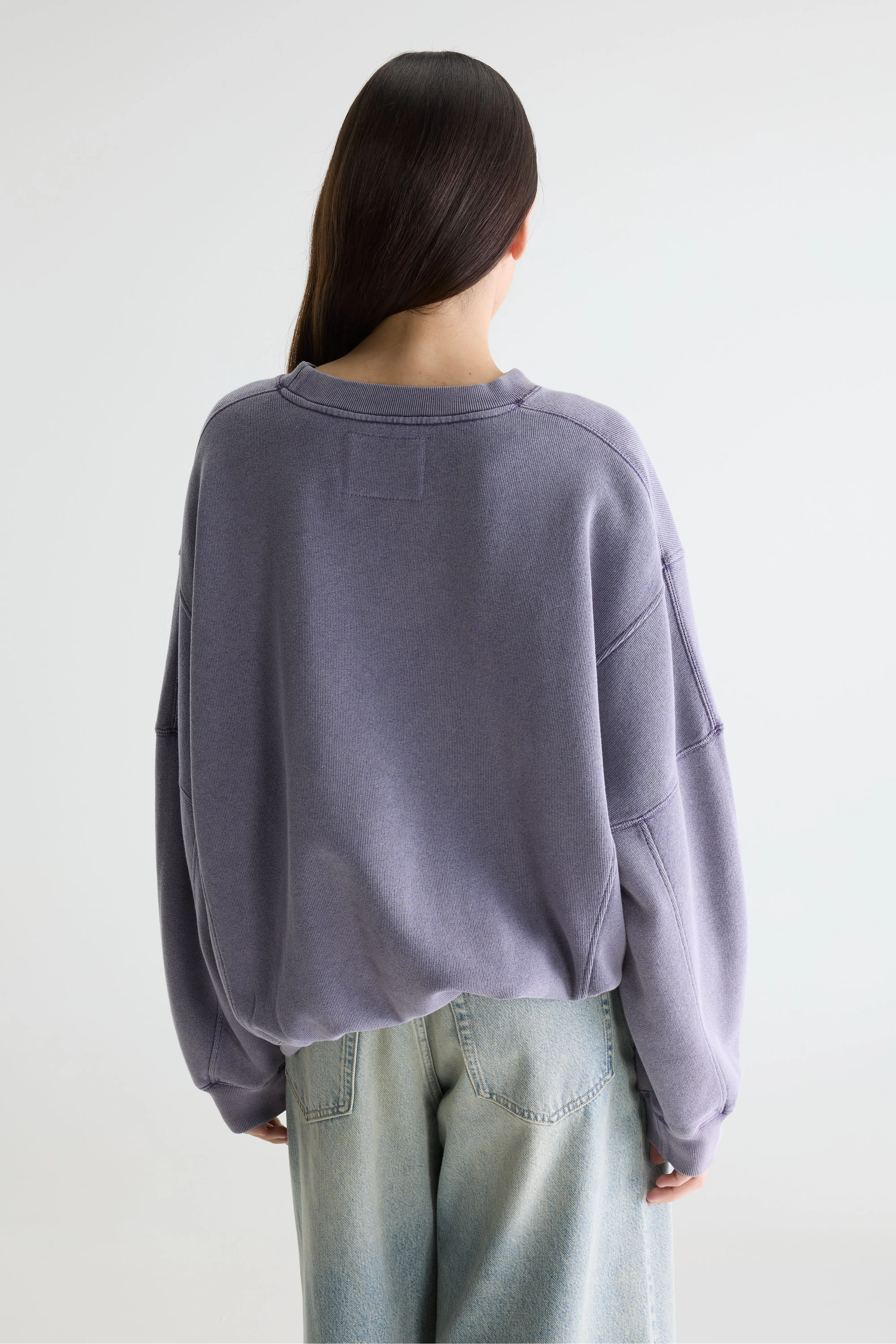 Bellerose Flips crewneck sweatshirt (261 / W / GRAPE)