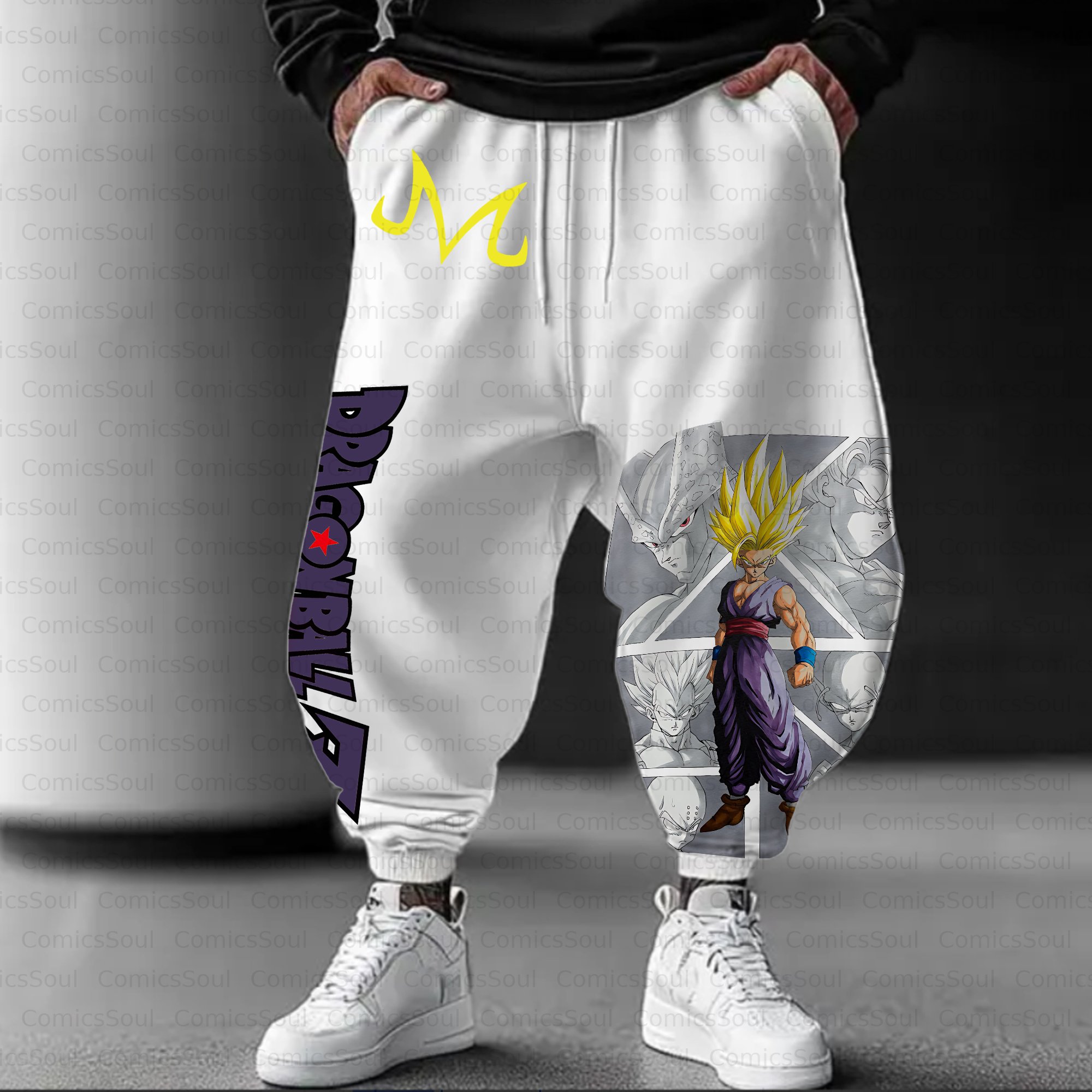 Unisex Casual Anime Streetwear Pant