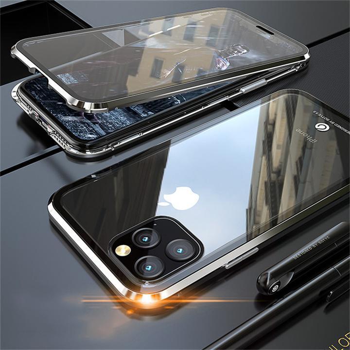 Magnetic Adsorption Two Side Glass Case for iPhone11 Series